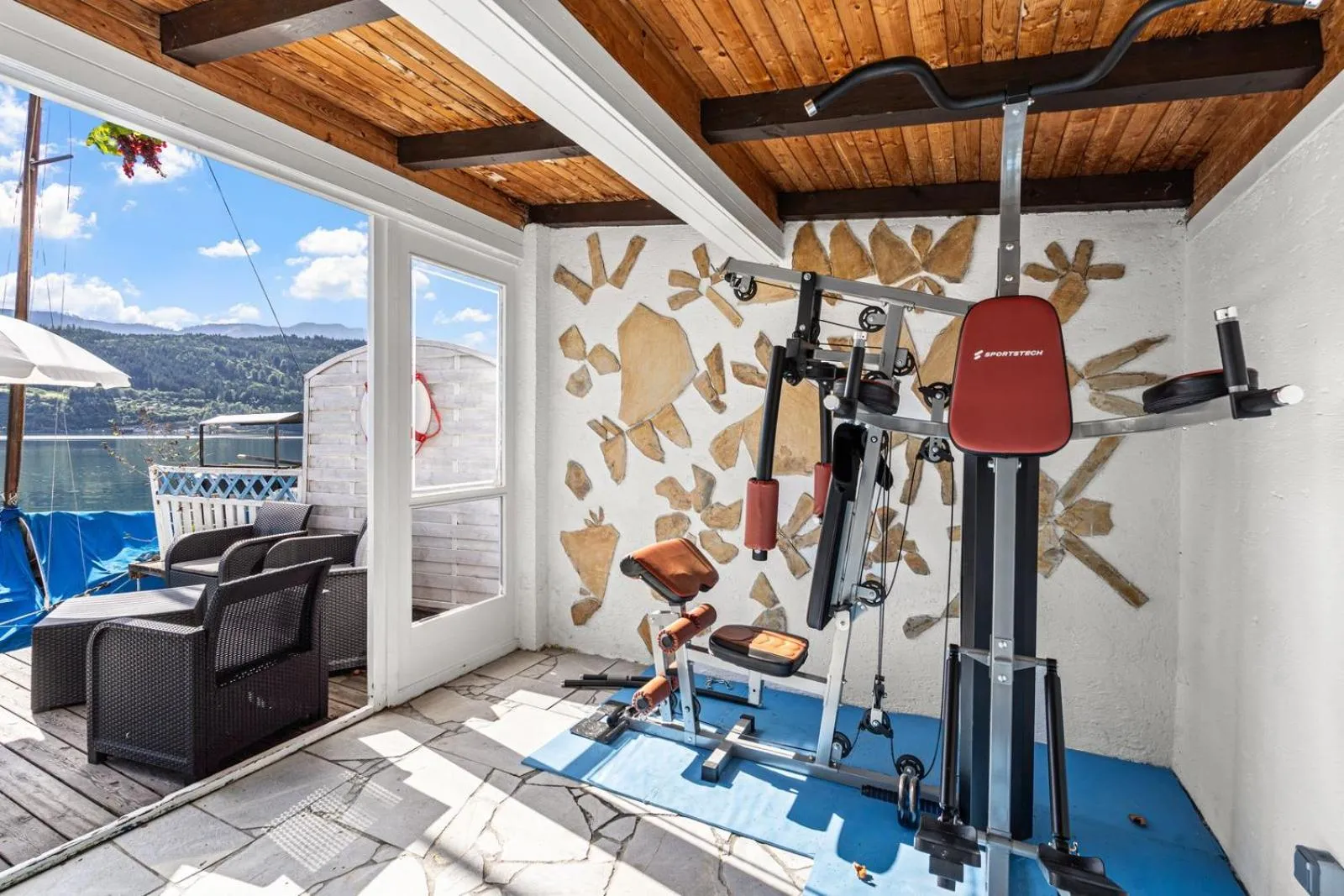 Fitness centre/facilities in Hotel Nikolasch