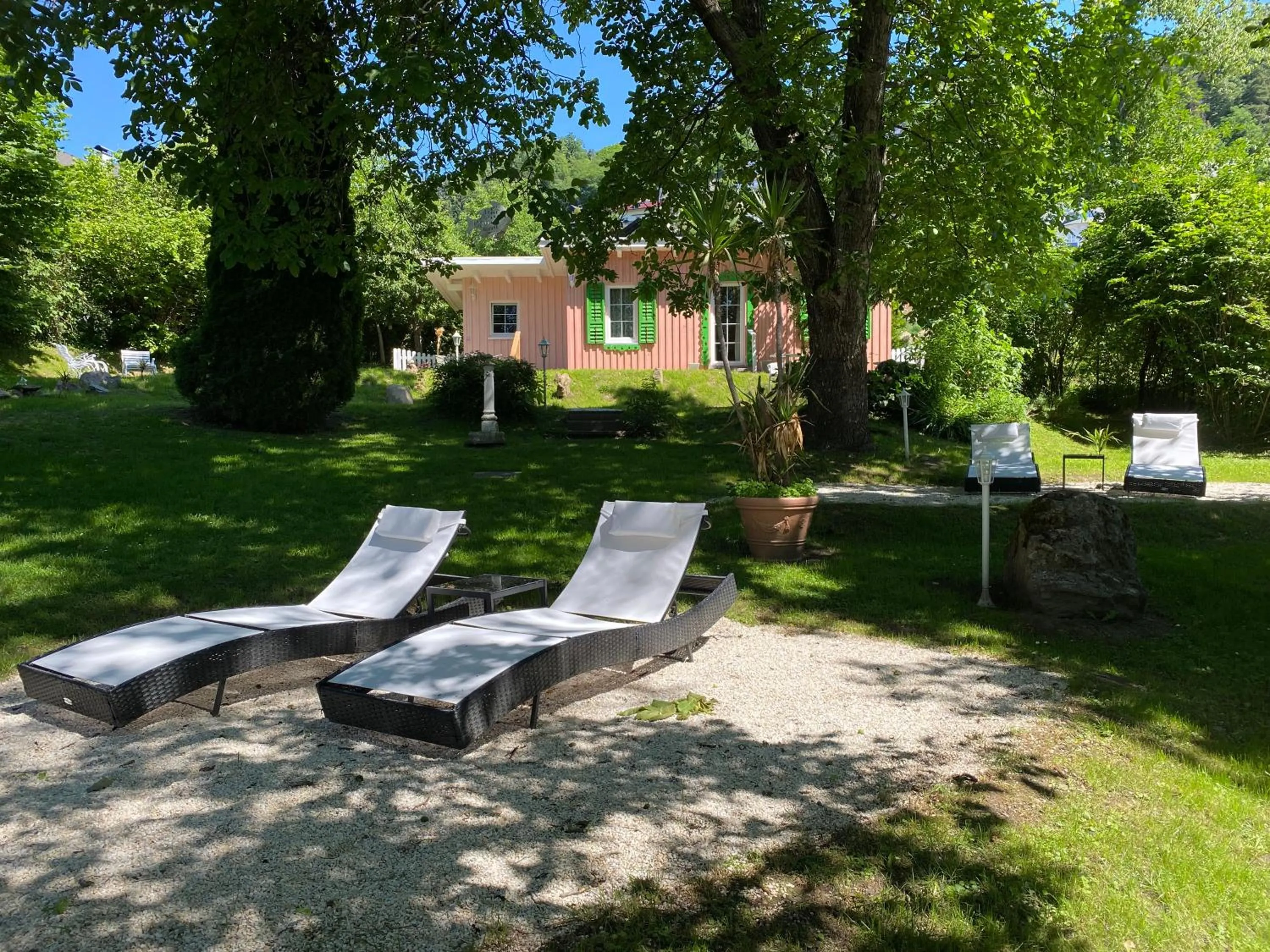 Garden in Hotel Nikolasch