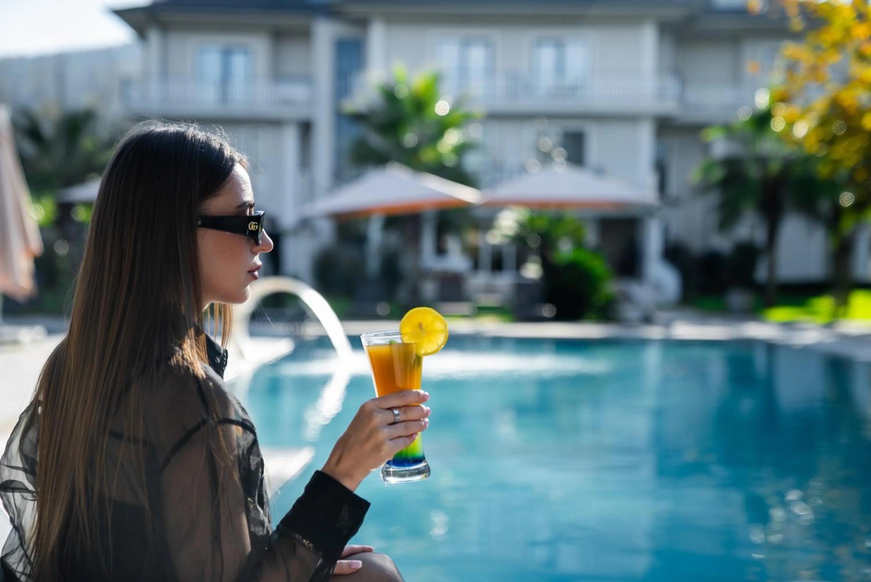 Swimming pool in Didi Hotel Sapanca