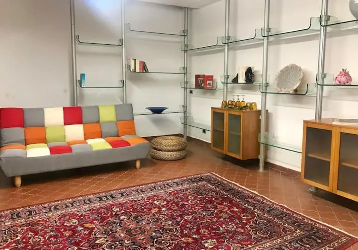 Living room in Loft con giardino in zona Appia Antica