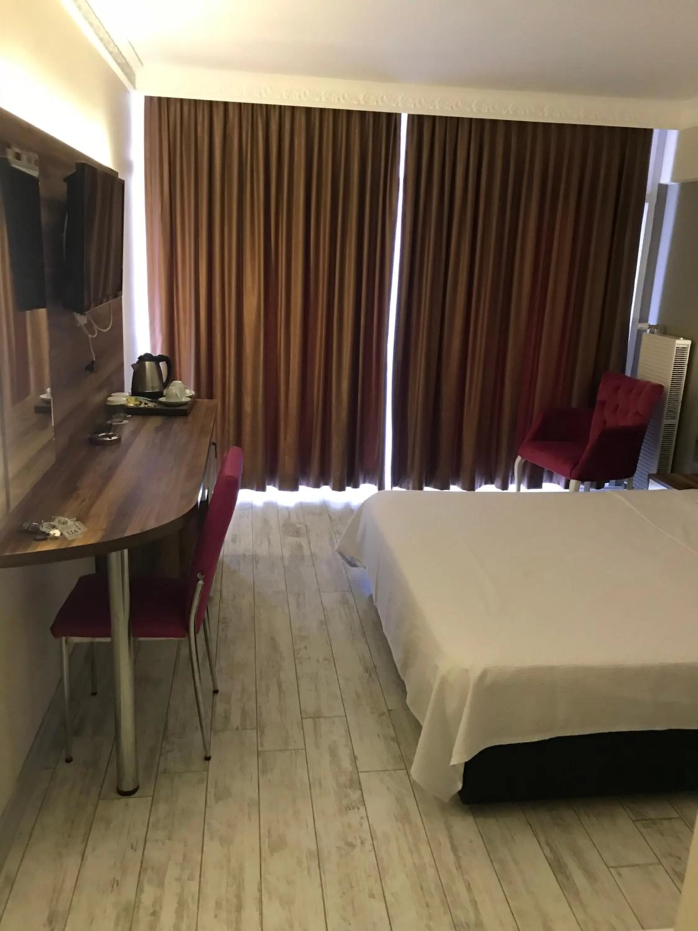 Bed in ANKARA ATLANTİK OTEL