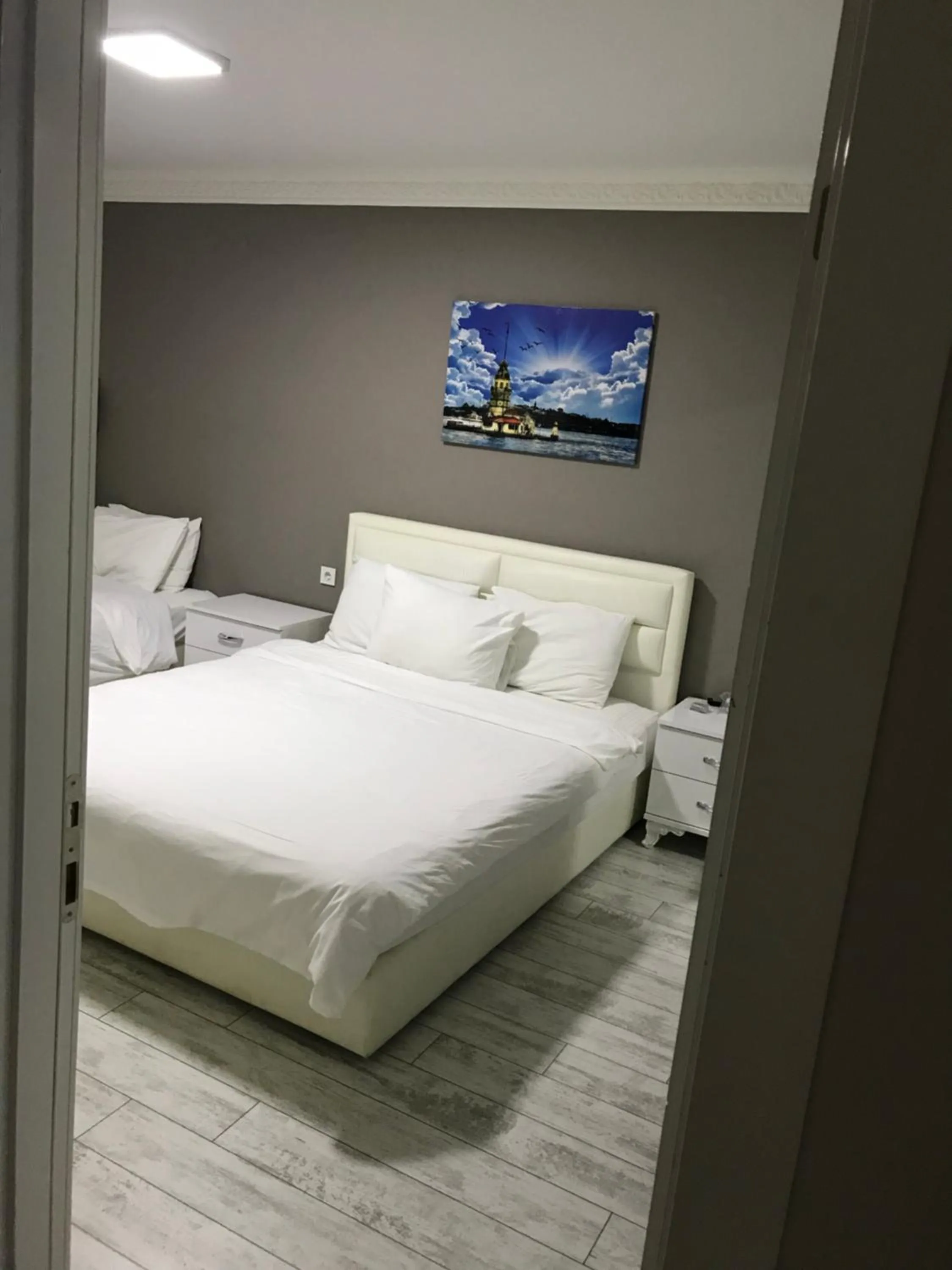 Bed in ANKARA ATLANTİK OTEL