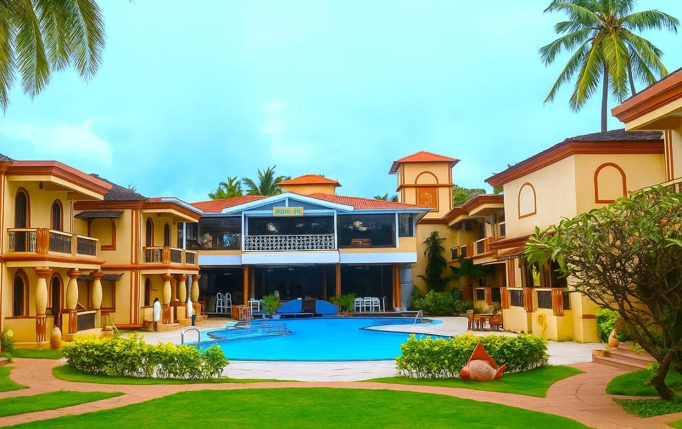 Property building in Resort Terra Paraiso Goa - A Beach Property