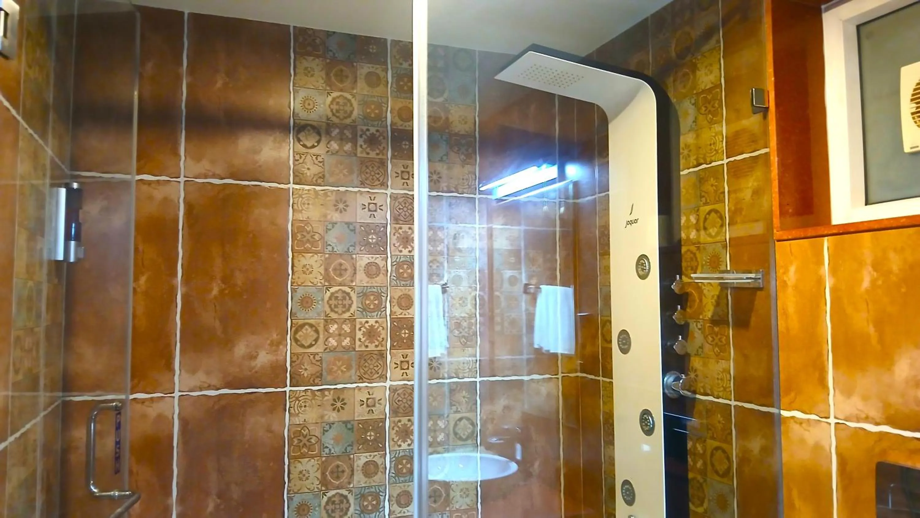 Shower in Resort Terra Paraiso Goa - A Beach Property