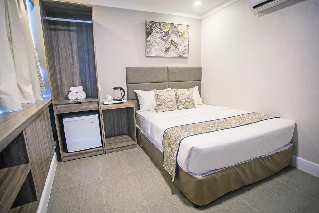 Bed in Anika Suites