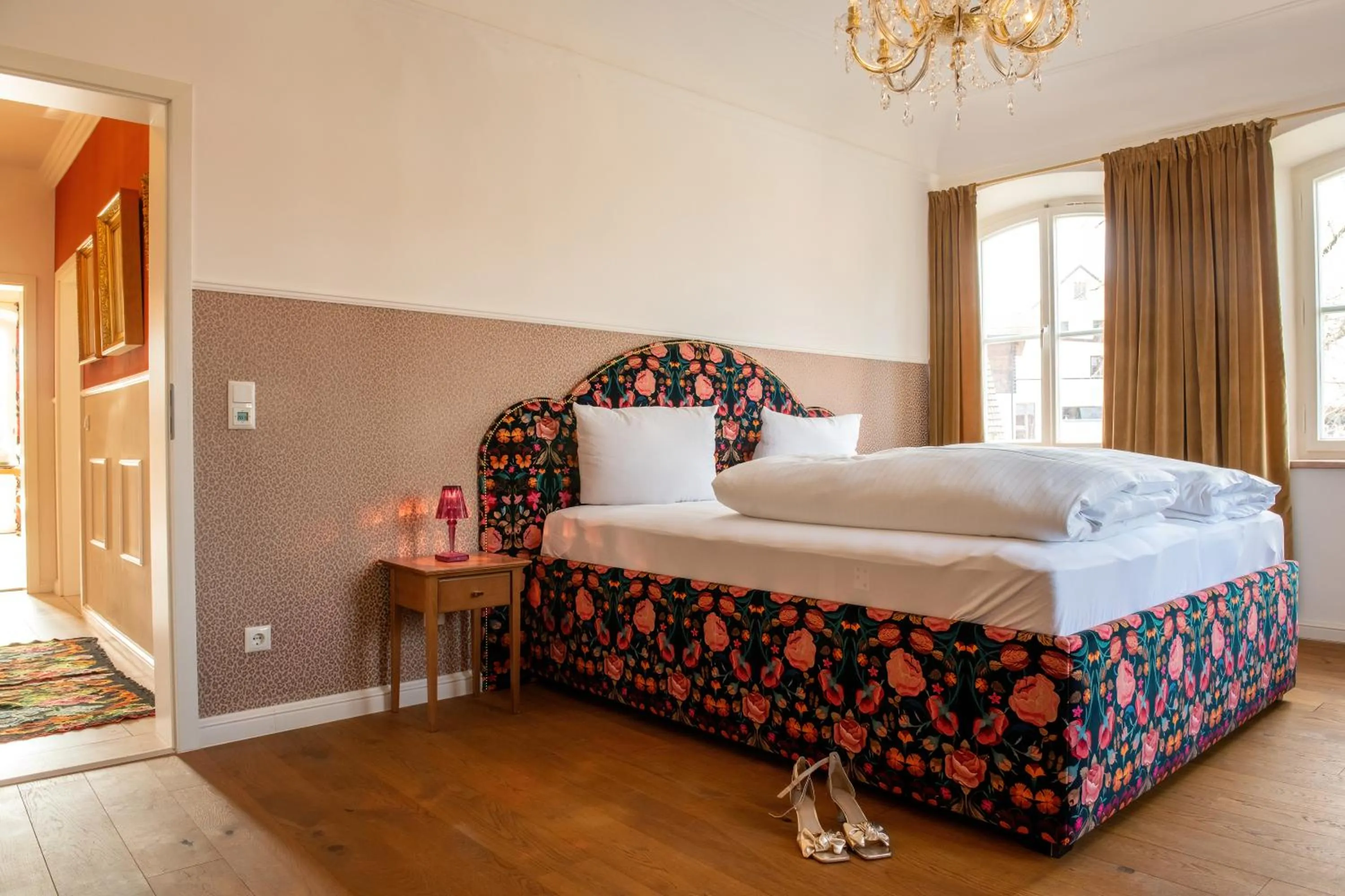 Bed in Forstnerwirt hotel | stubn | biergarten