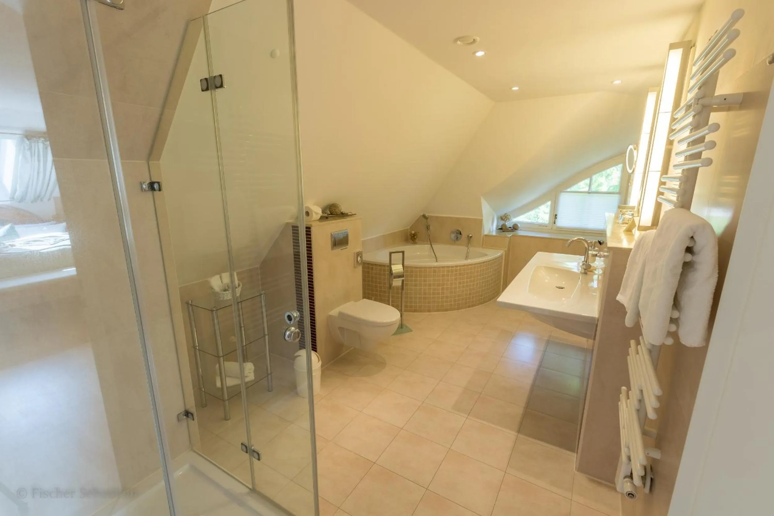 Shower in Romantik Hotel Namenlos