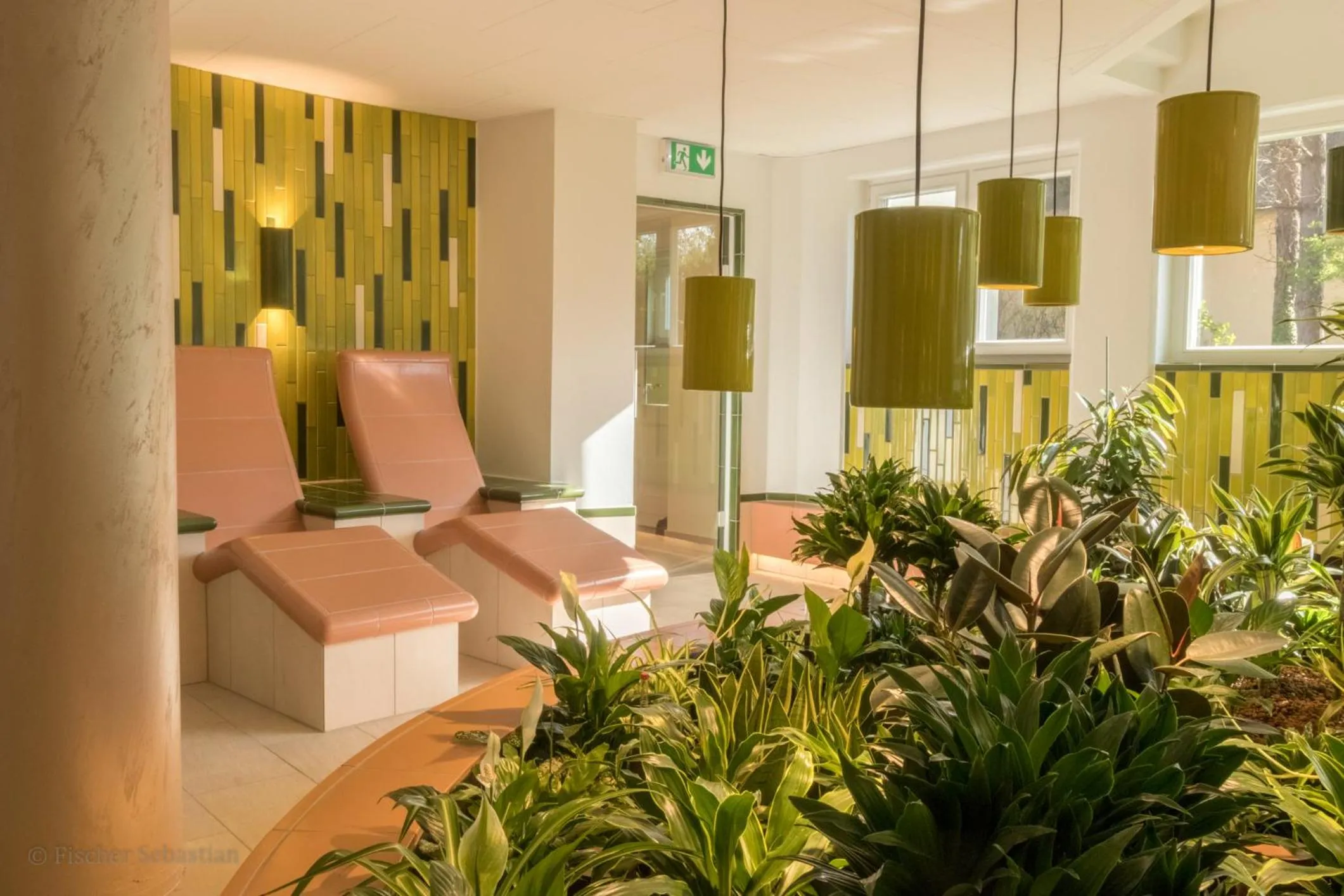 Sauna in Romantik Hotel Namenlos