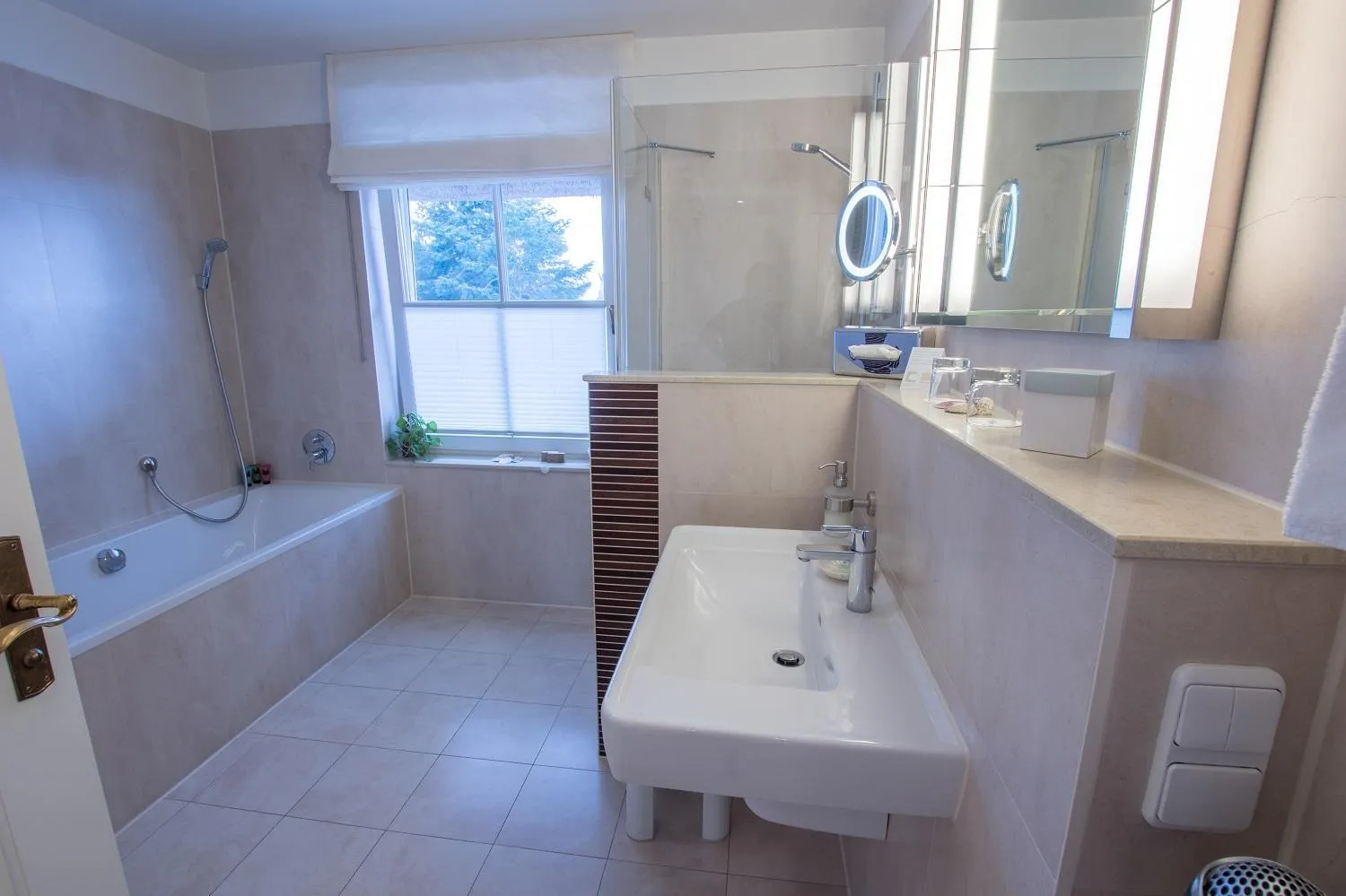 Shower in Romantik Hotel Namenlos