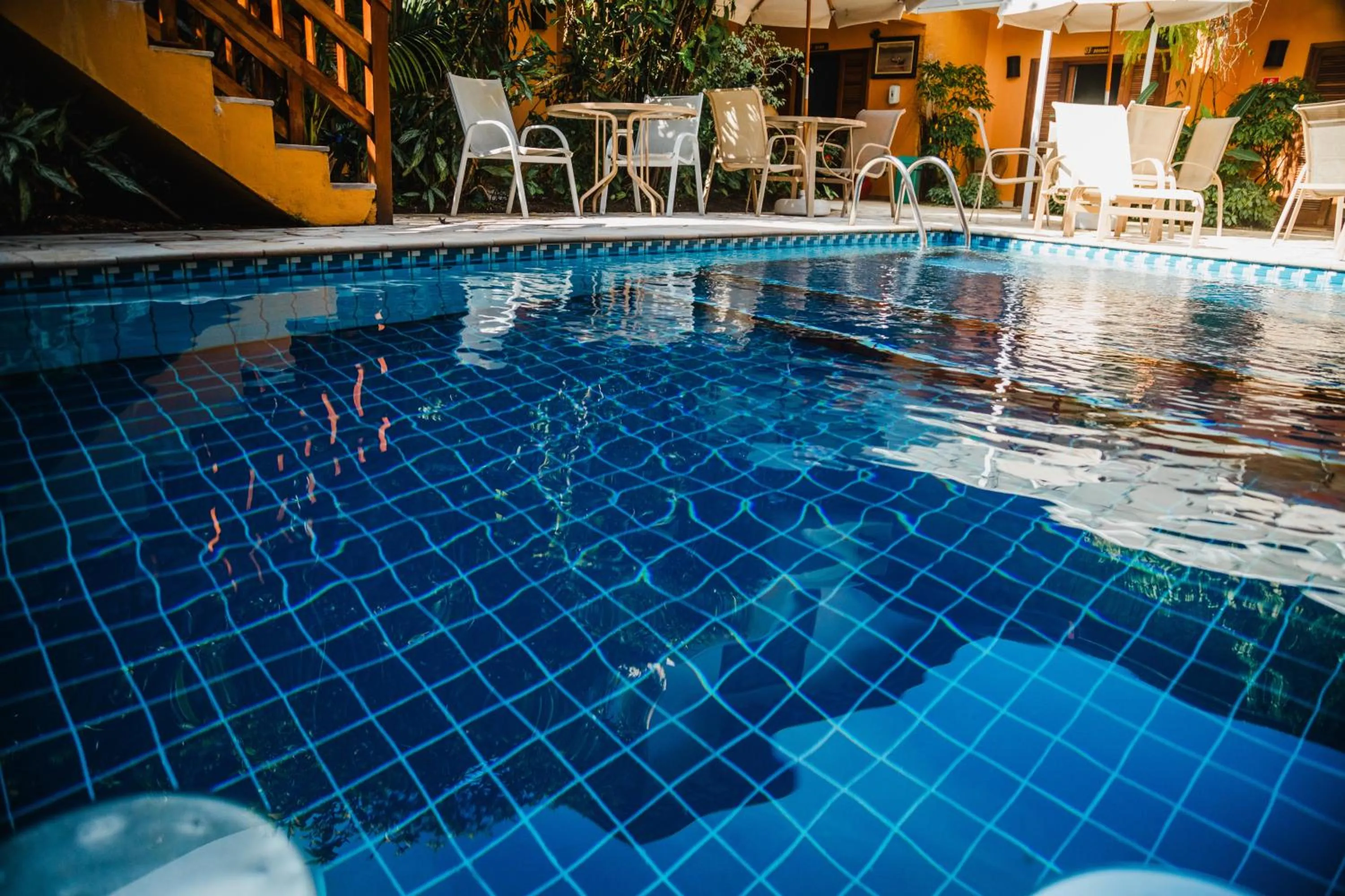 Swimming pool in Pousada Mata Atlantica Juquehy