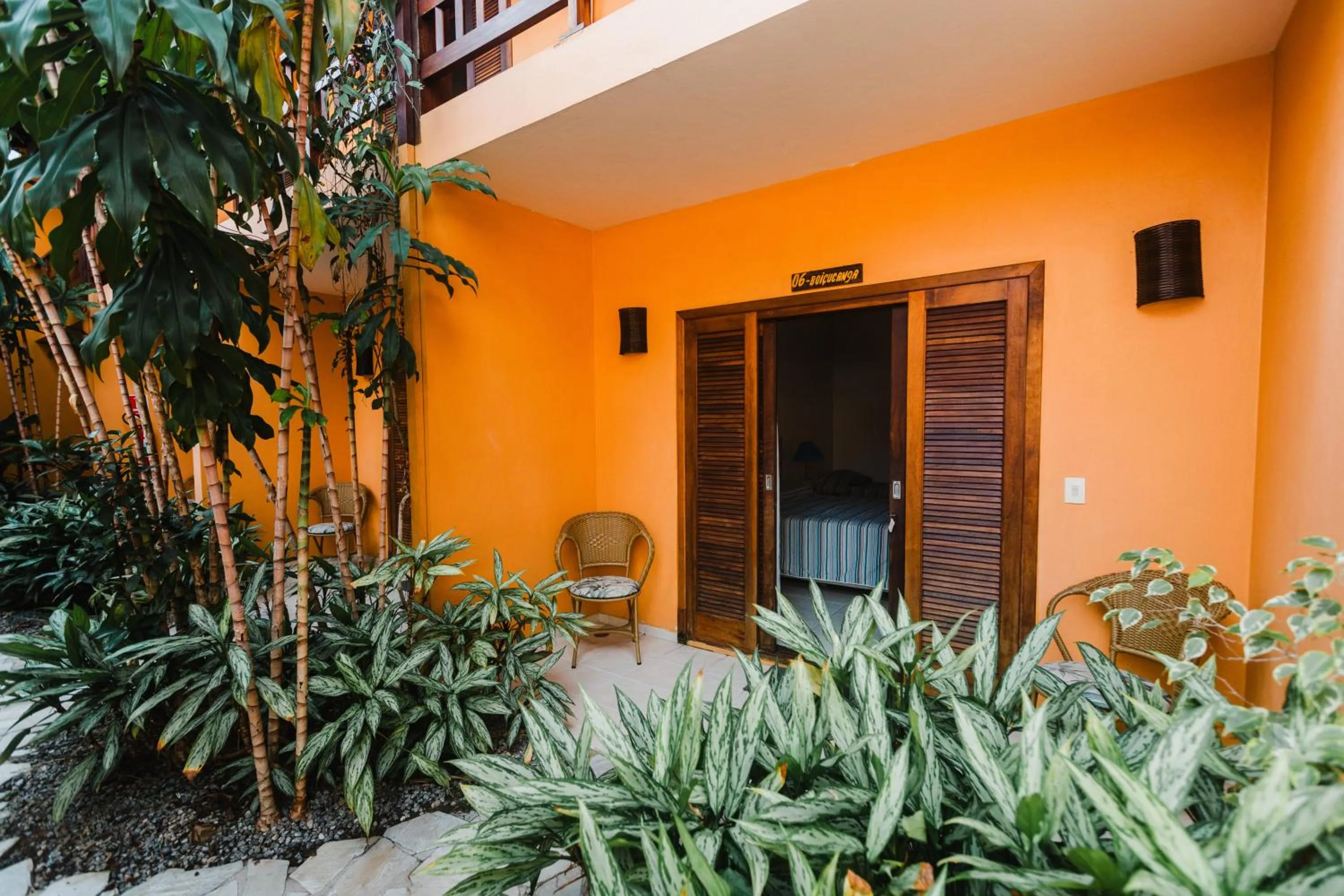 Garden view in Pousada Mata Atlantica Juquehy