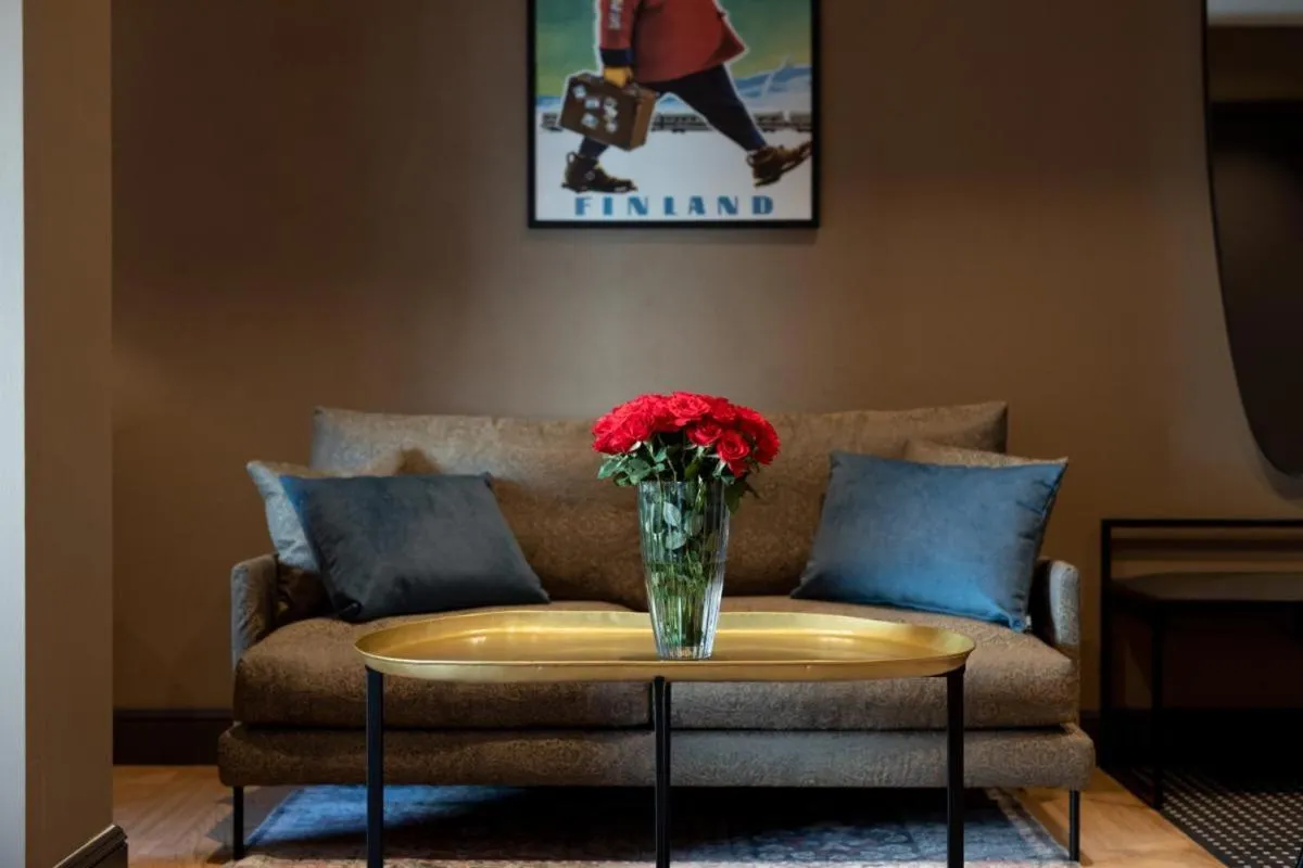 Living room in Solo Sokos Hotel Lahden Seurahuone