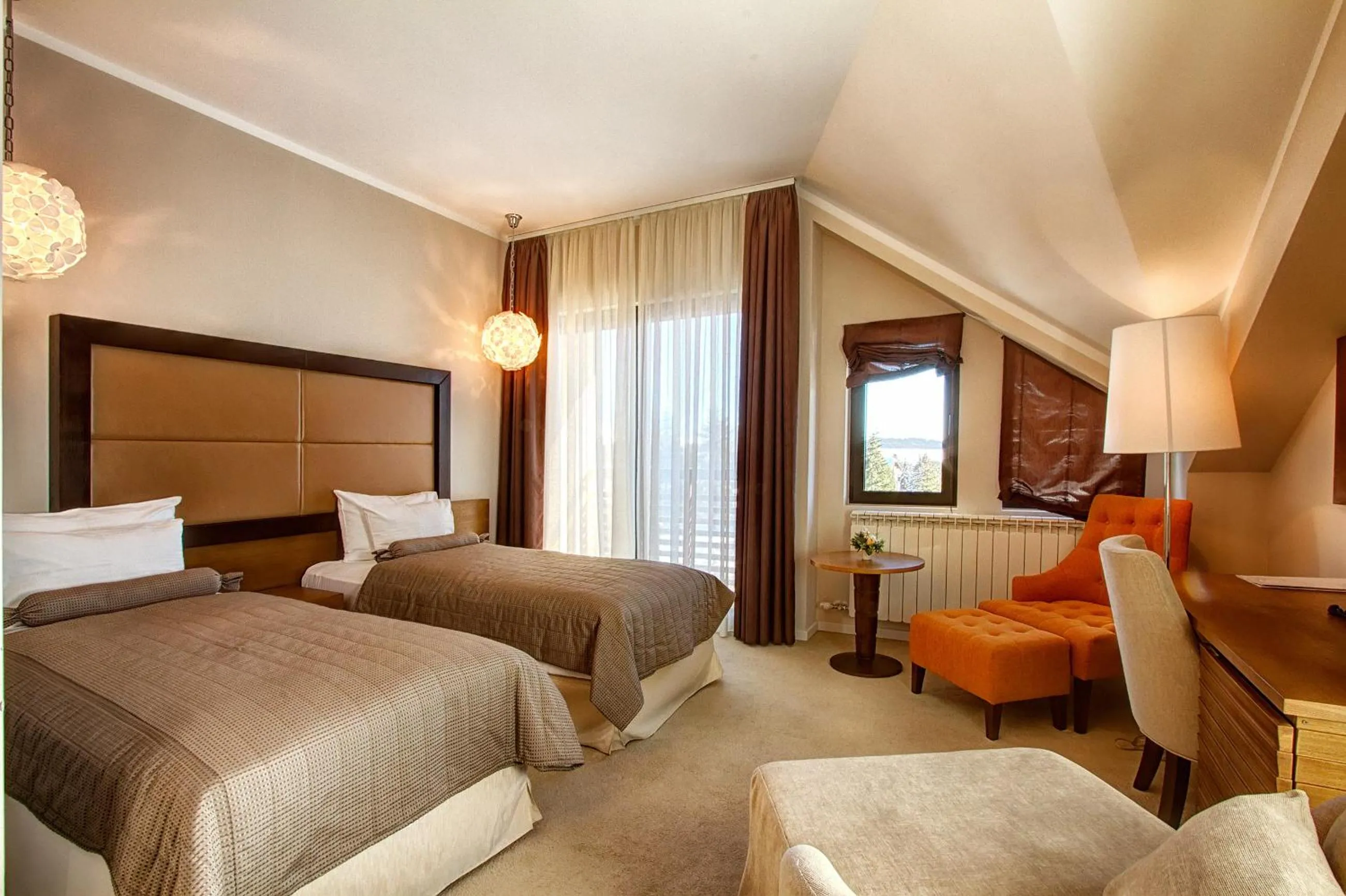 Decorative detail, Bed in Hotel MIR