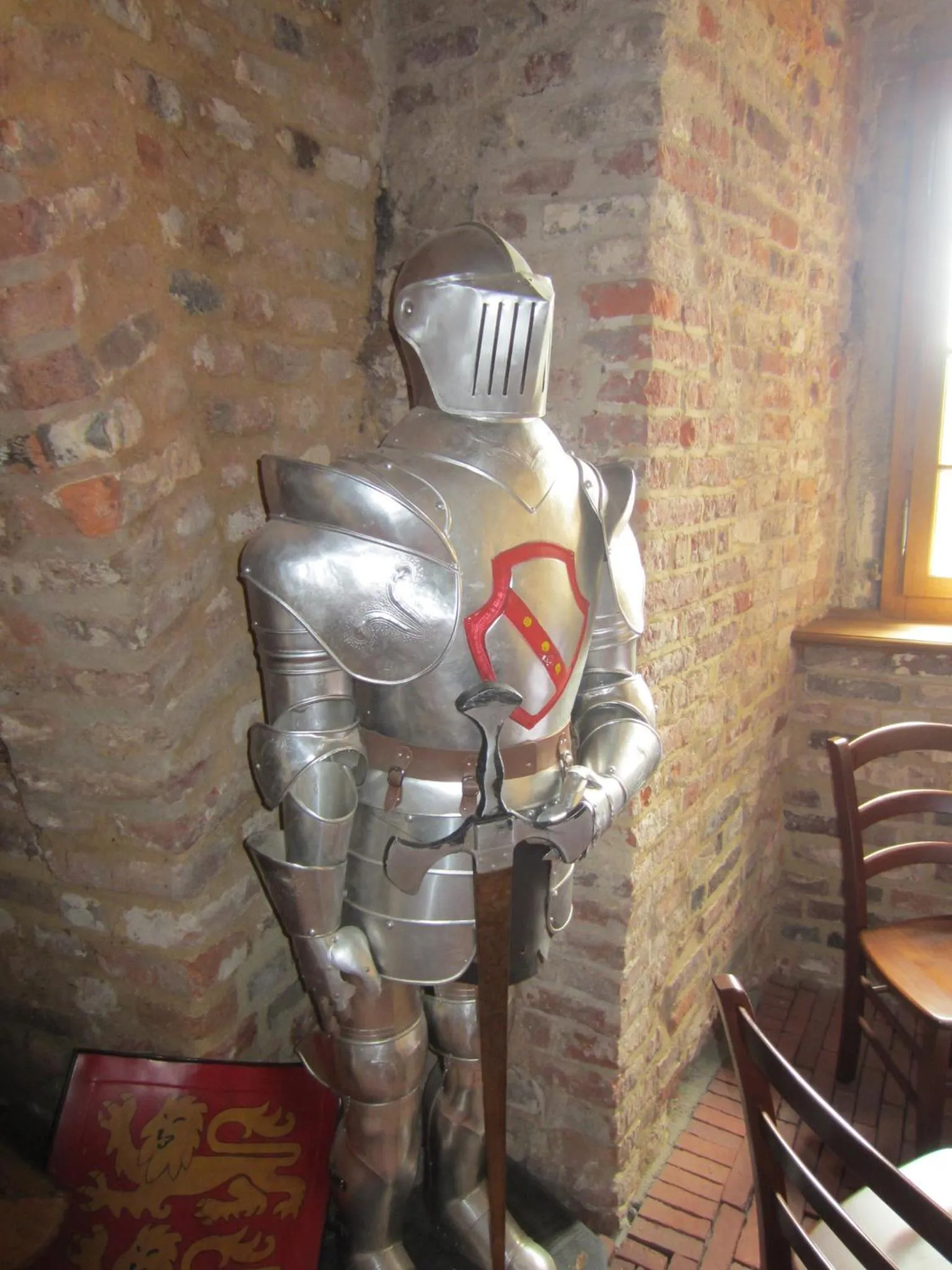 Decorative detail in Burg Boetzelaer