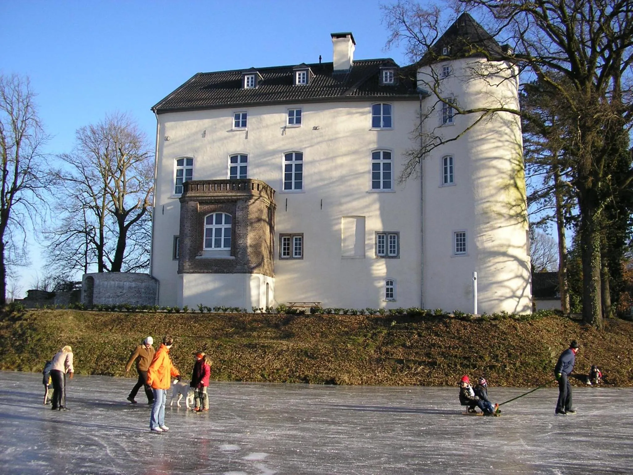 Winter in Burg Boetzelaer