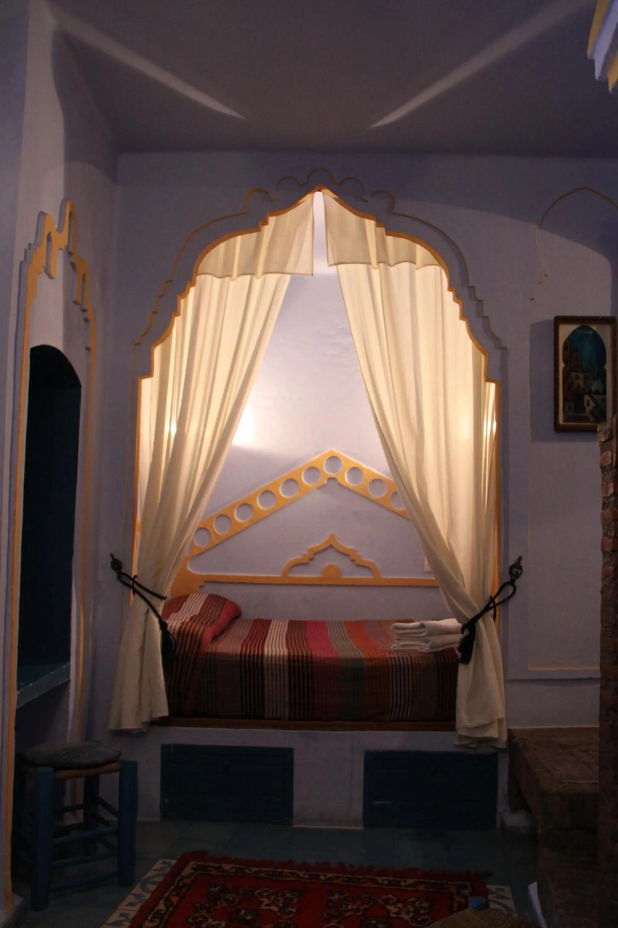 Bed in Hôtel Dar Terrae