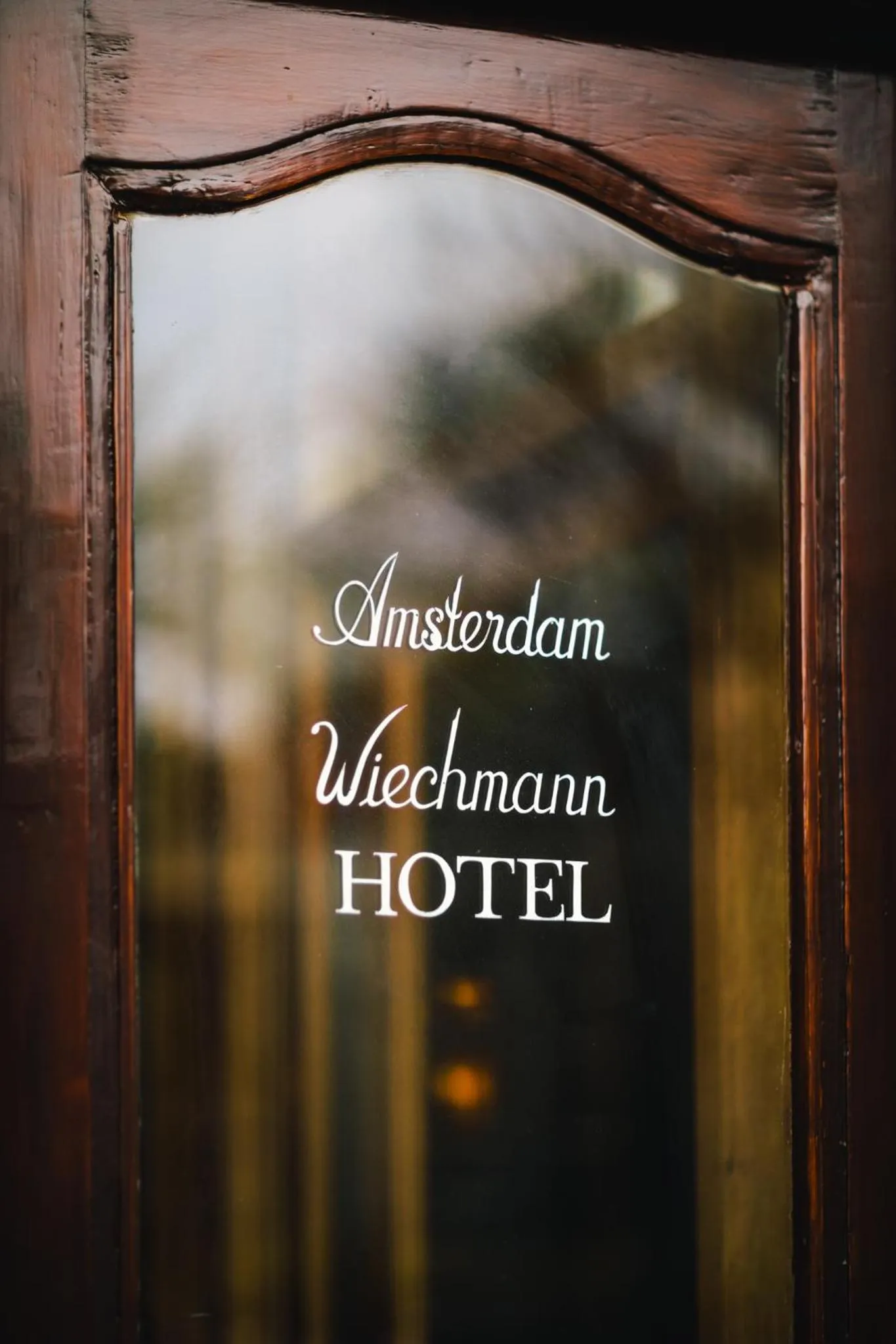 Facade/entrance in Amsterdam Wiechmann Hotel
