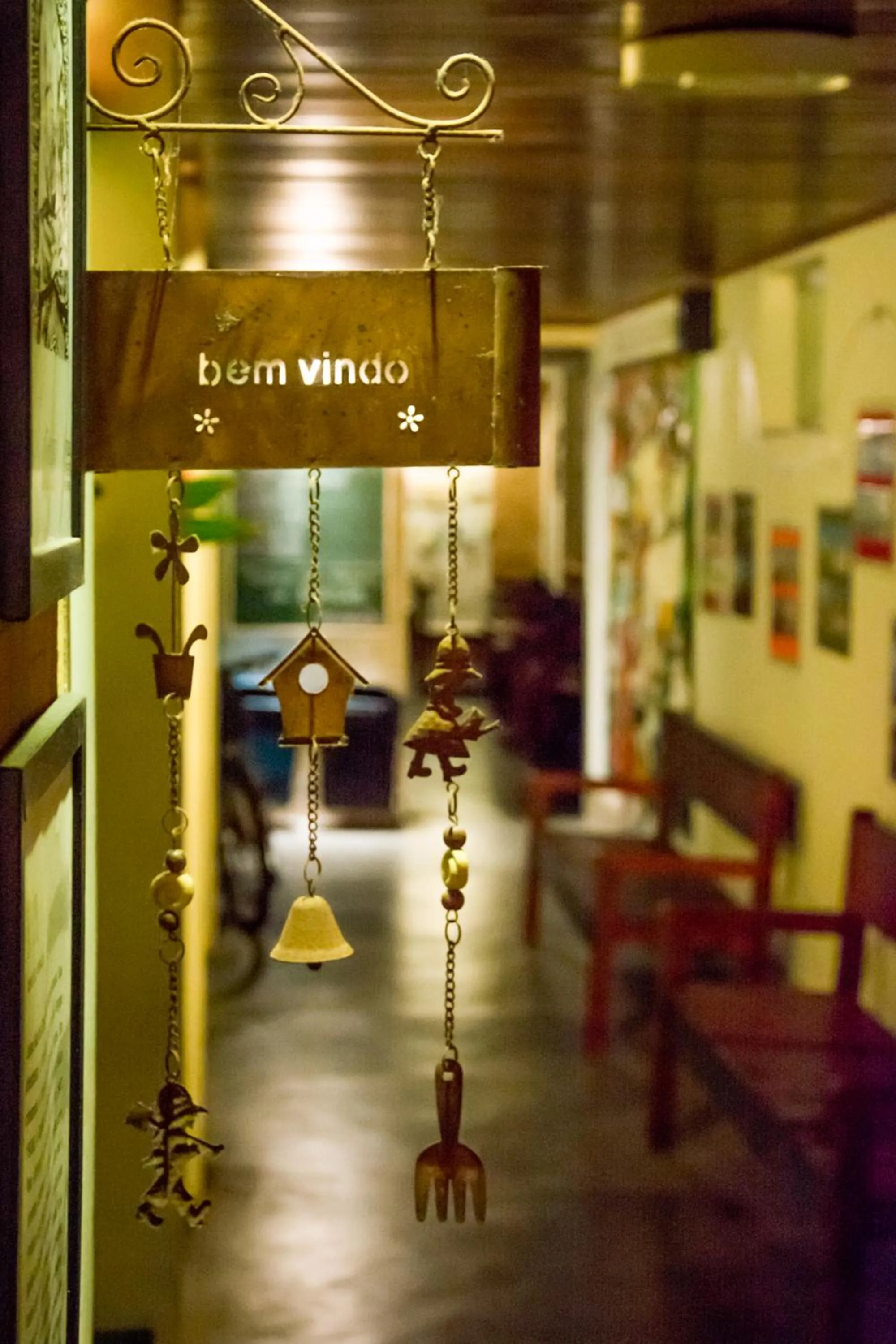 Lobby or reception in Vila Aju - Pousada Temática