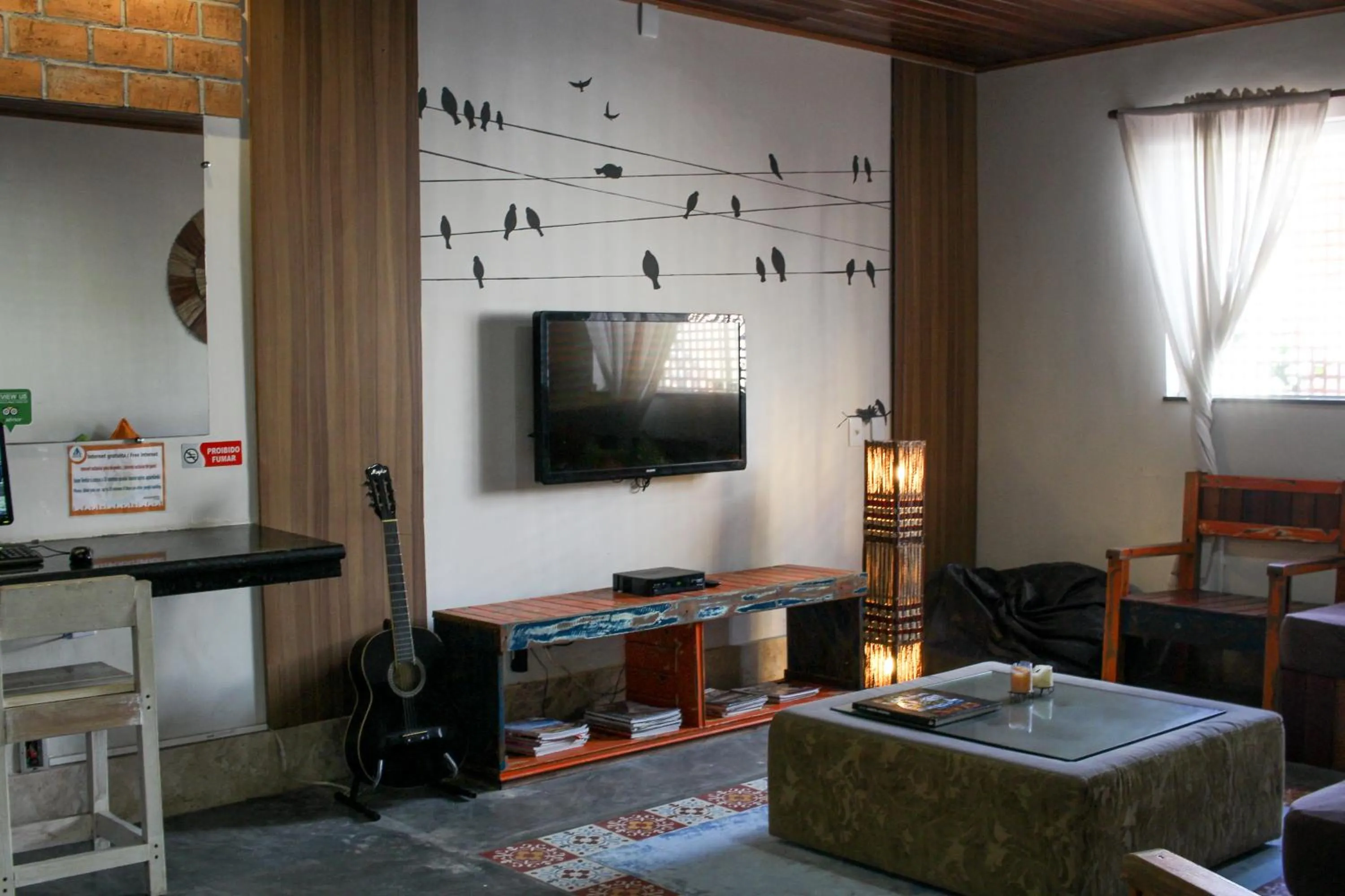 Living room in Vila Aju - Pousada Temática
