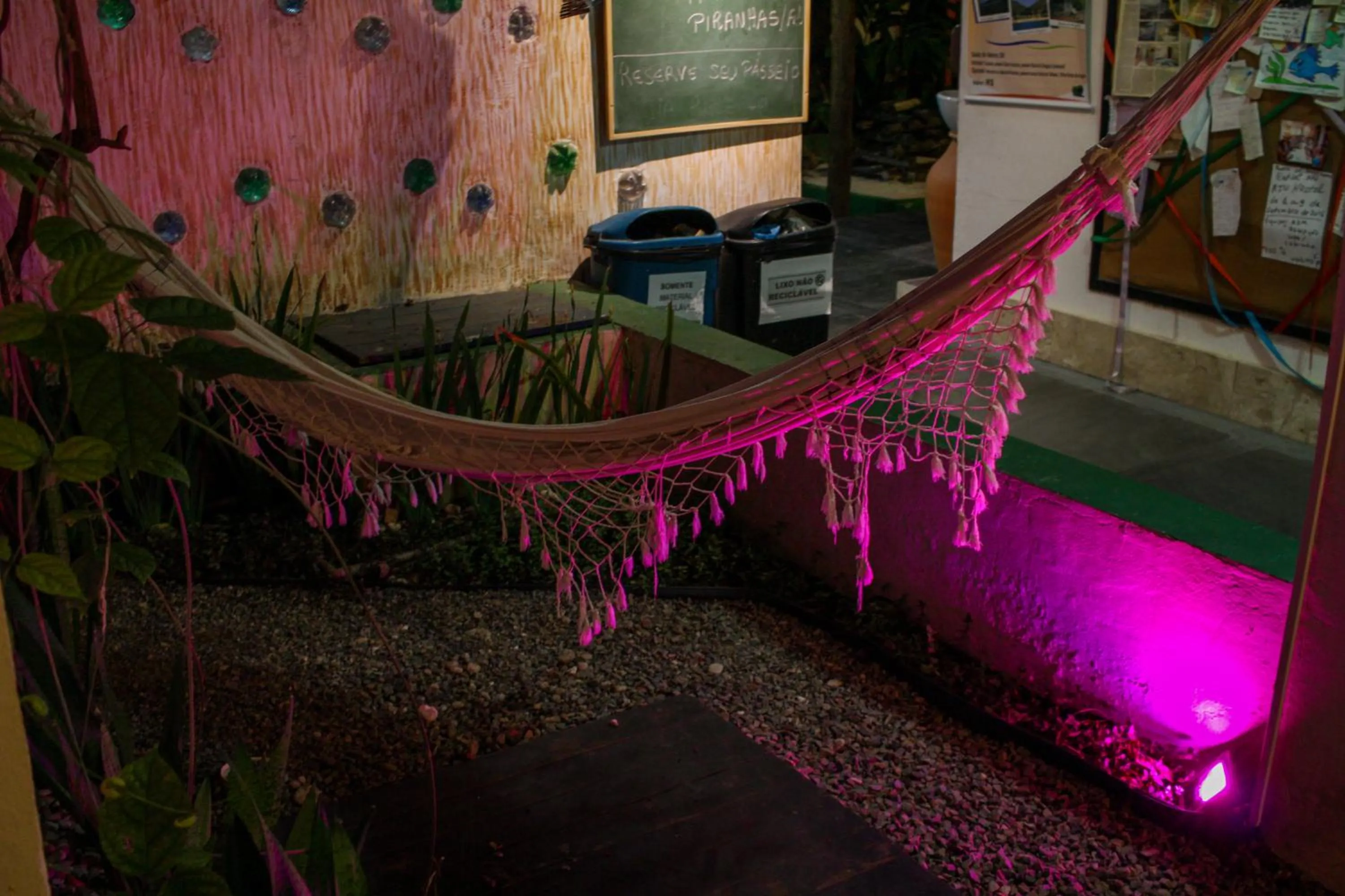 Decorative detail in Vila Aju - Pousada Temática