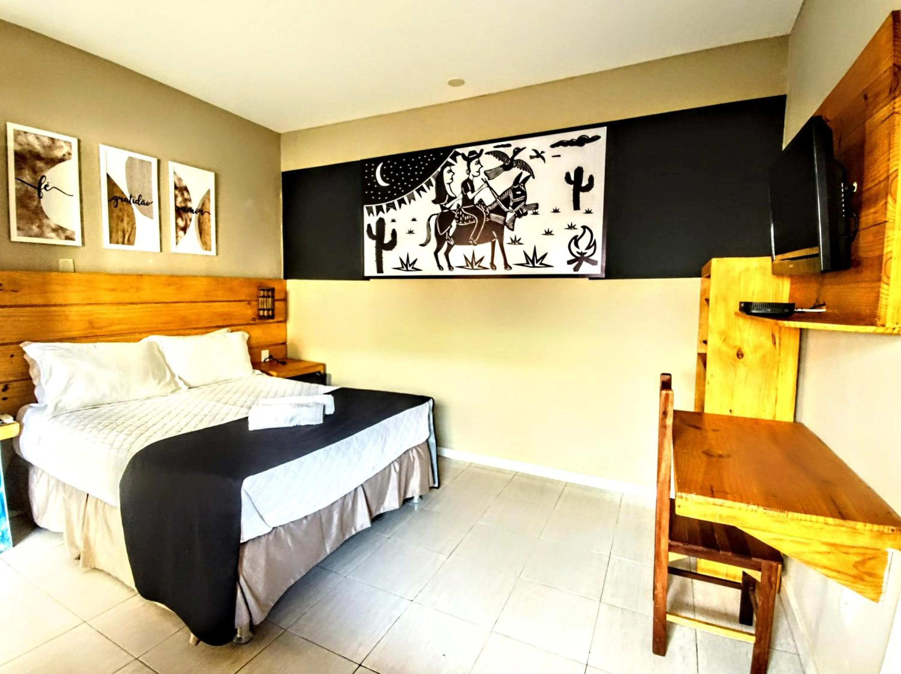 Bedroom, Bed in Vila Aju - Pousada Temática