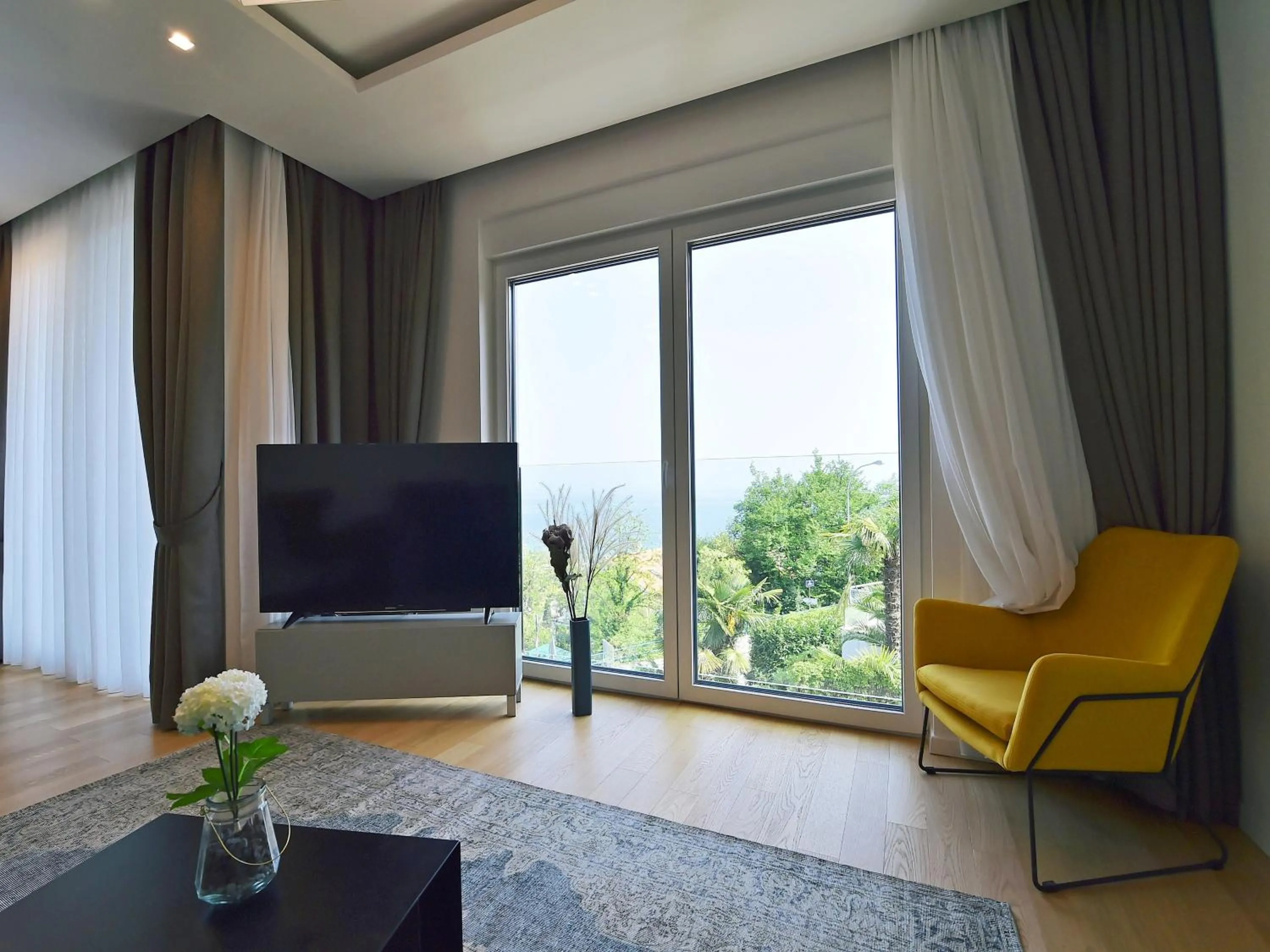 TV and multimedia in Apartments in Villa Ziza, rooftop swimming pool