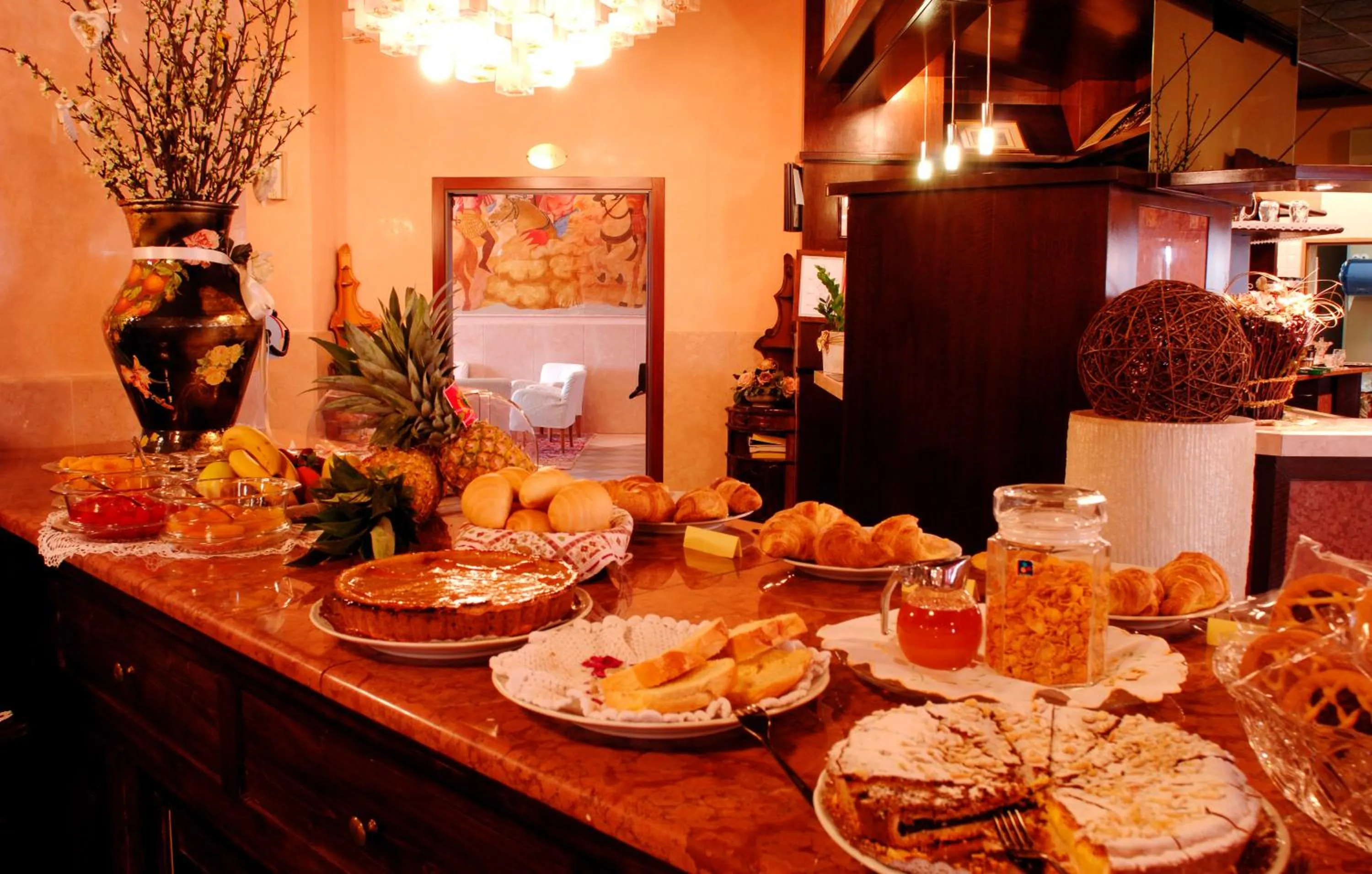 Restaurant/places to eat in Hotel Da Franco