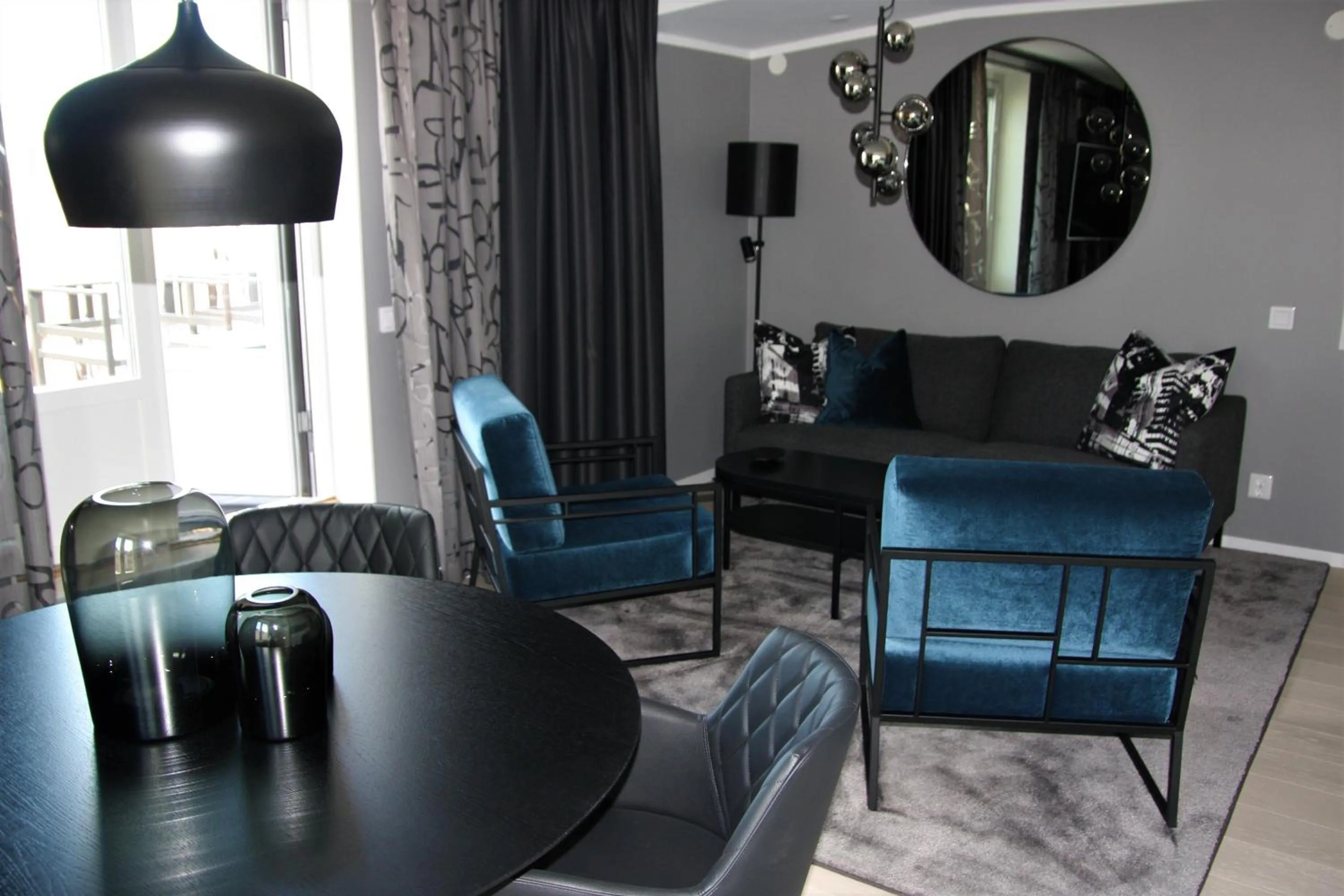 Living room in Sky Hotel City Apartments