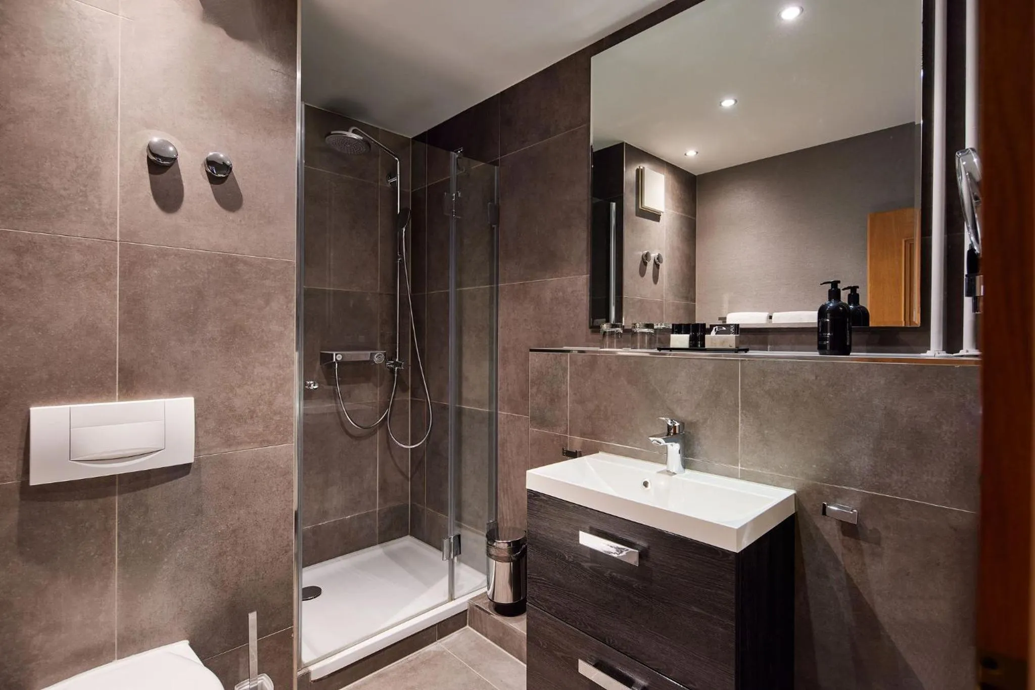 Shower in Van der Valk Golfhotel Serrahn - Adult Only