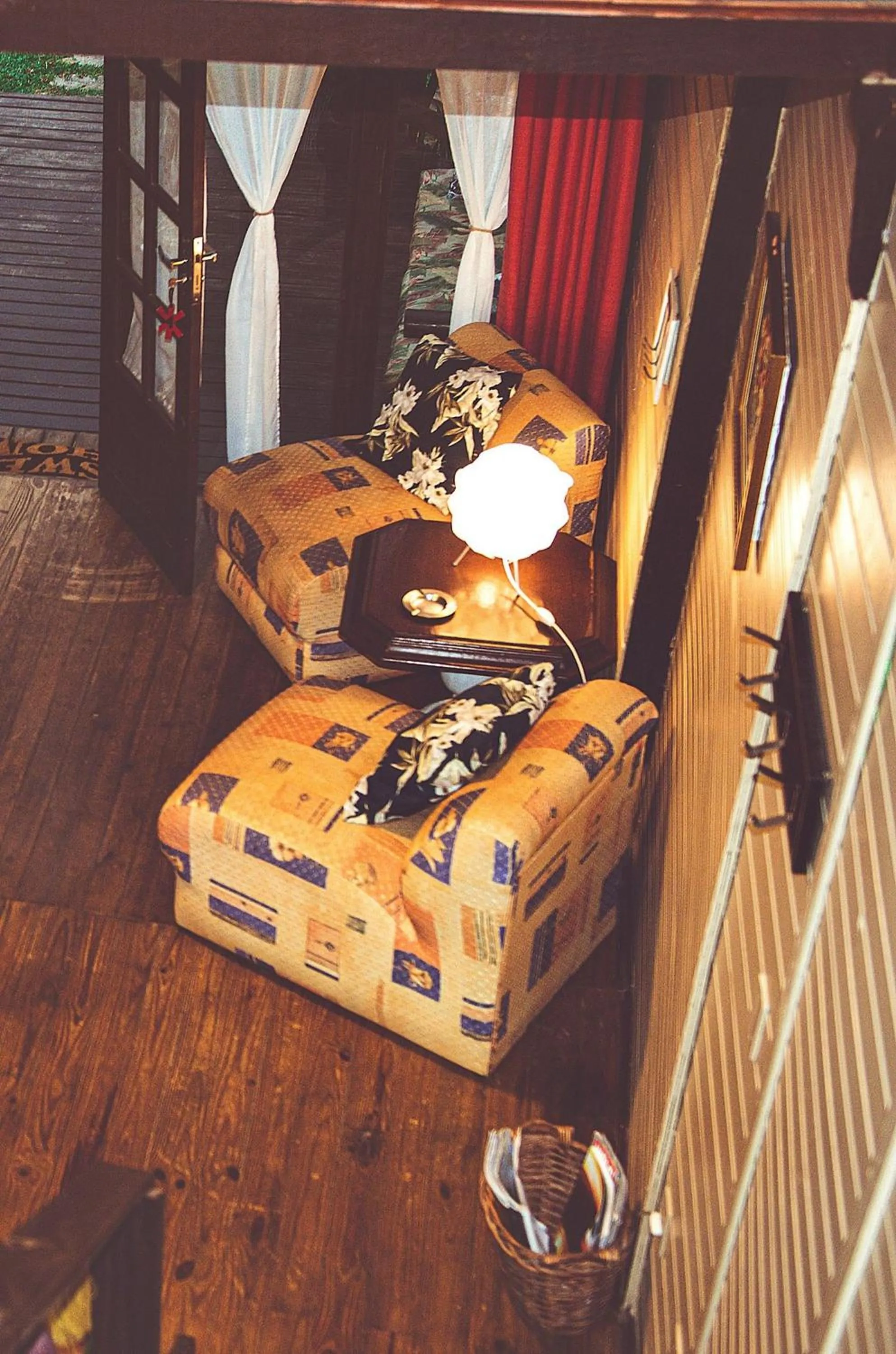 Decorative detail, Bed in Pousada Rosa da Praia - Praia do Rosa - SC