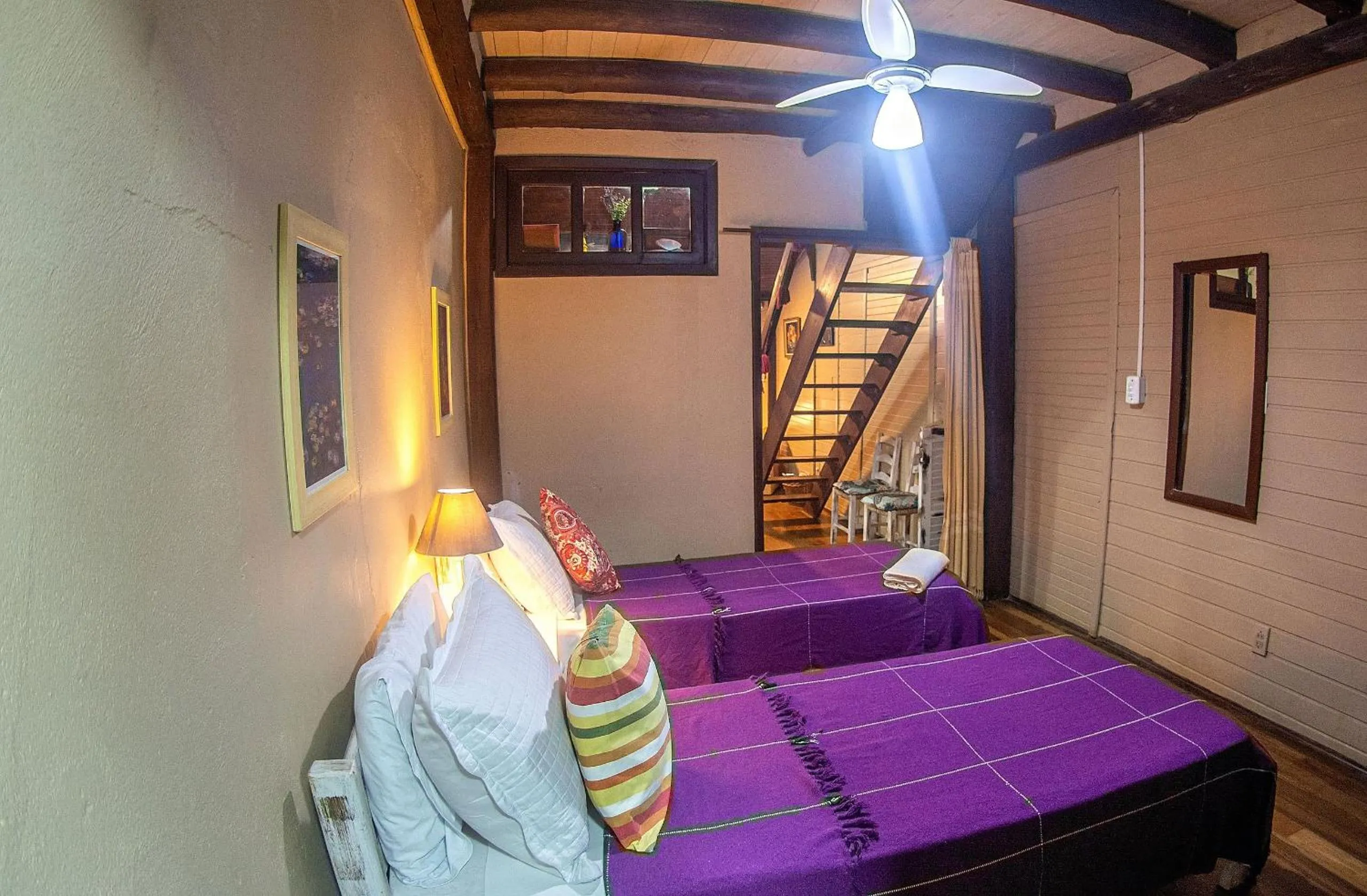 Bedroom, Bed in Pousada Rosa da Praia - Praia do Rosa - SC