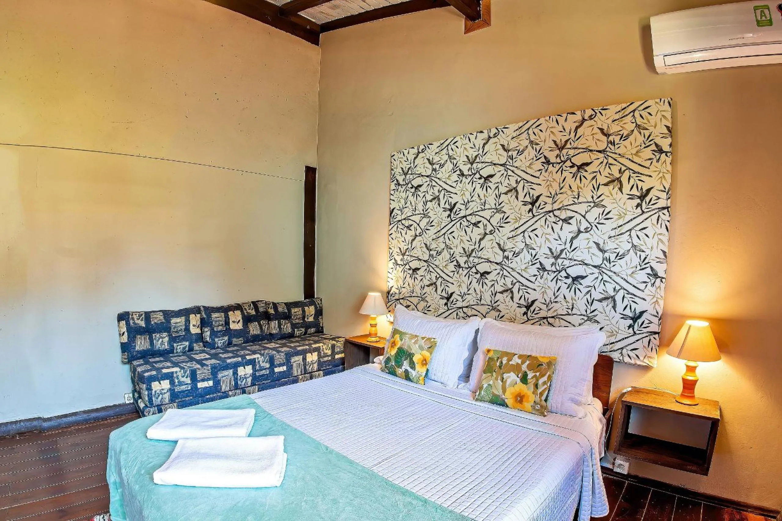 Bedroom, Bed in Pousada Rosa da Praia - Praia do Rosa - SC