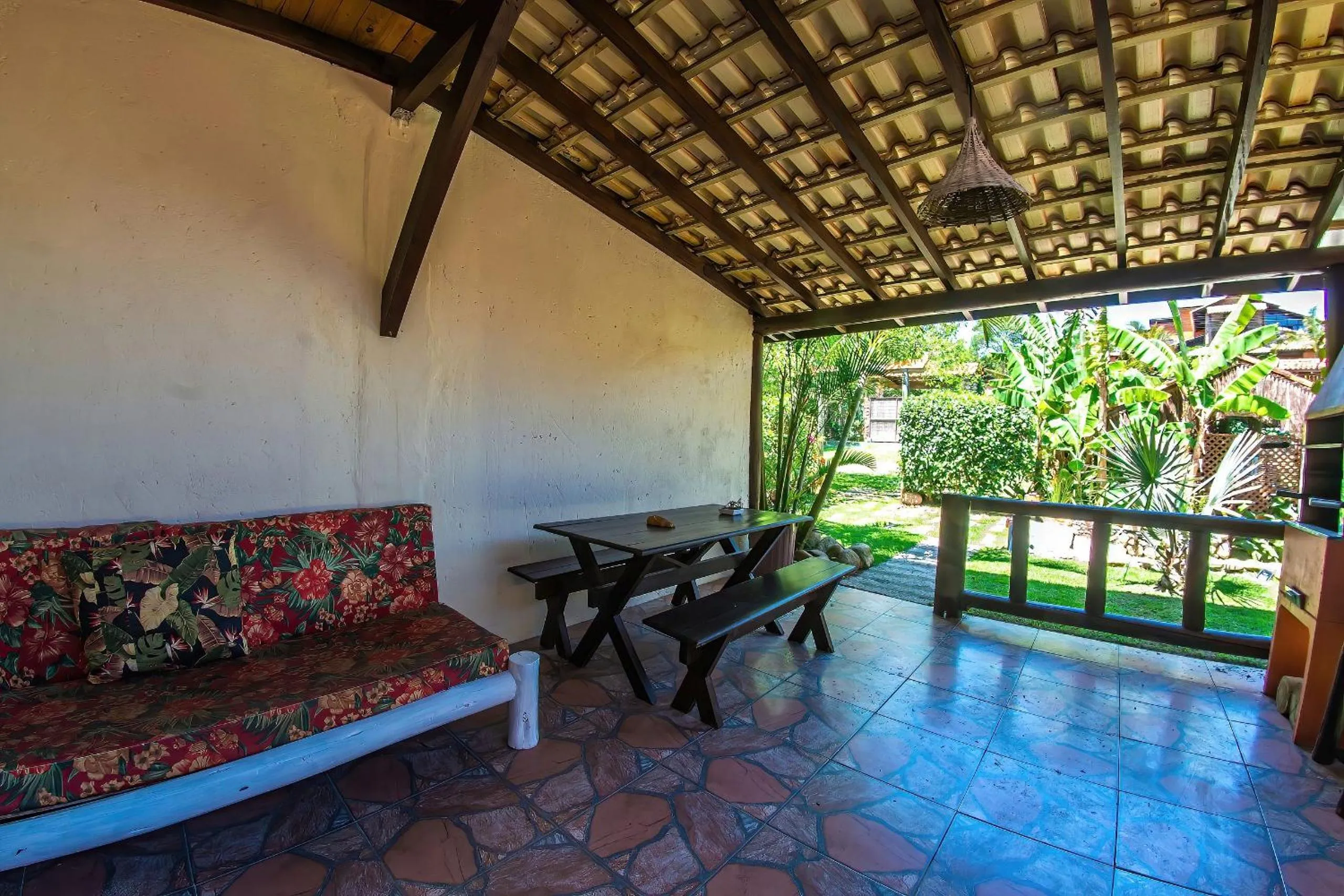 Garden in Pousada Rosa da Praia - Praia do Rosa - SC