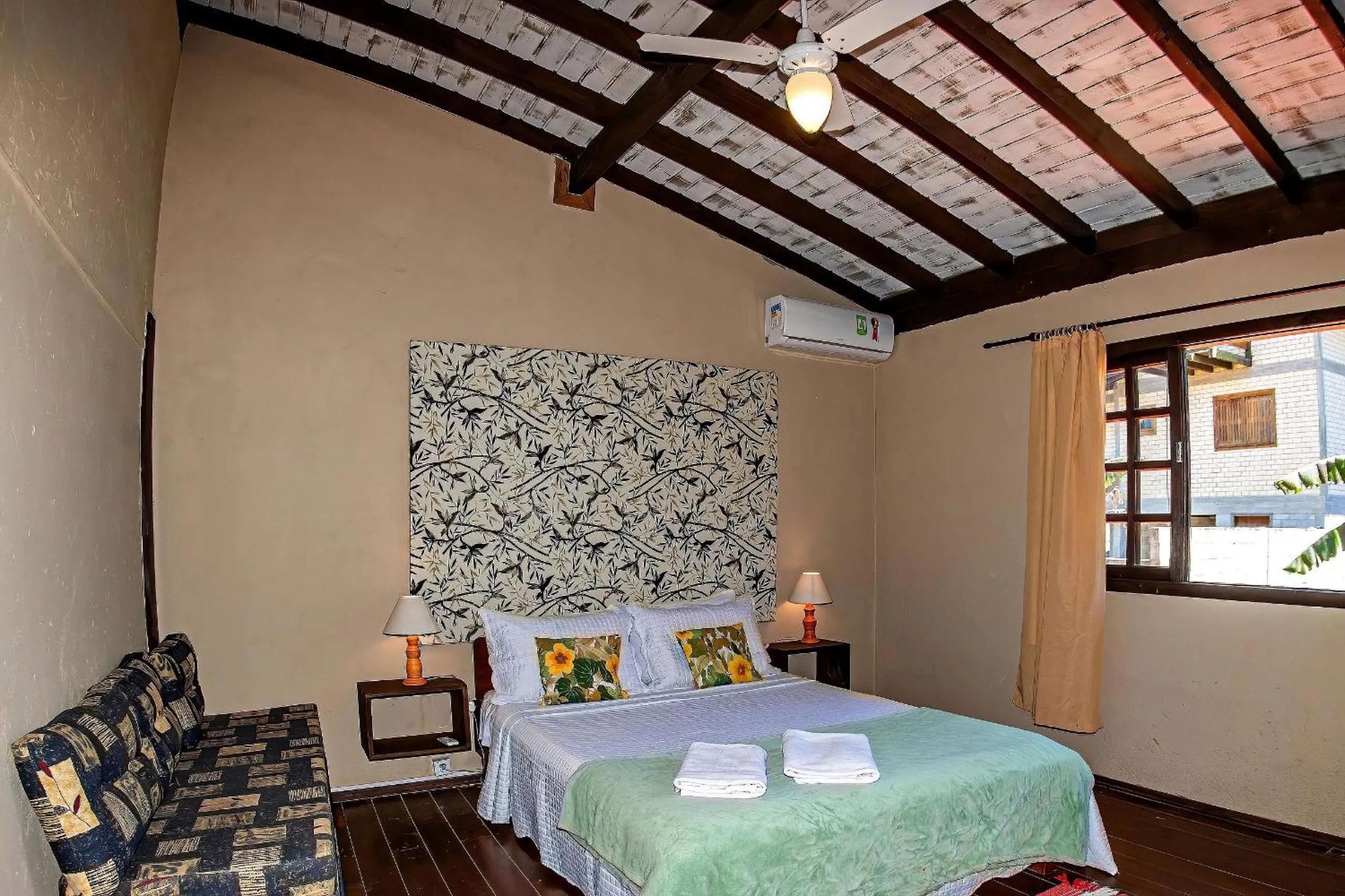 Bedroom, Bed in Pousada Rosa da Praia - Praia do Rosa - SC