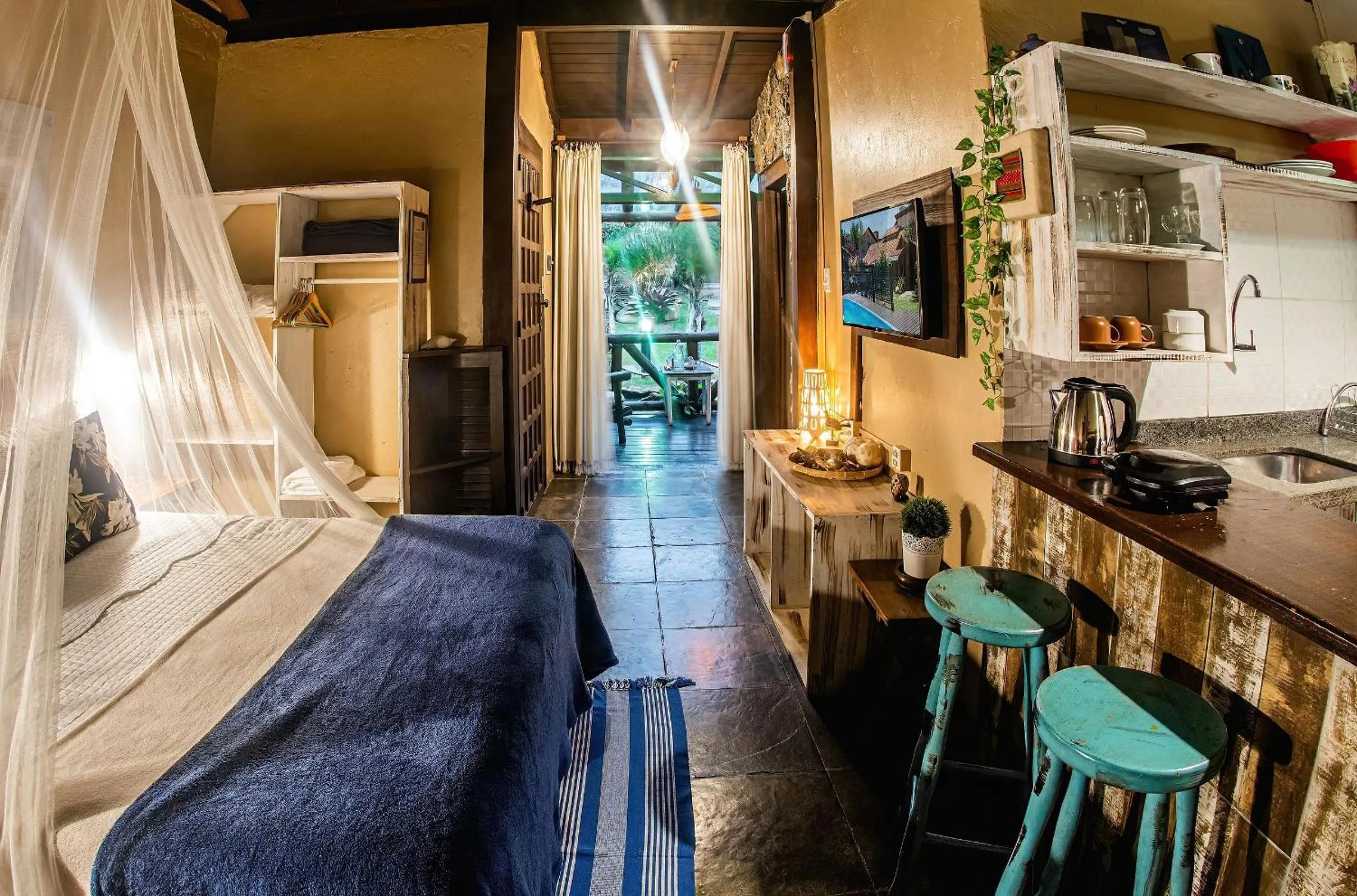 Bedroom in Pousada Rosa da Praia - Praia do Rosa - SC