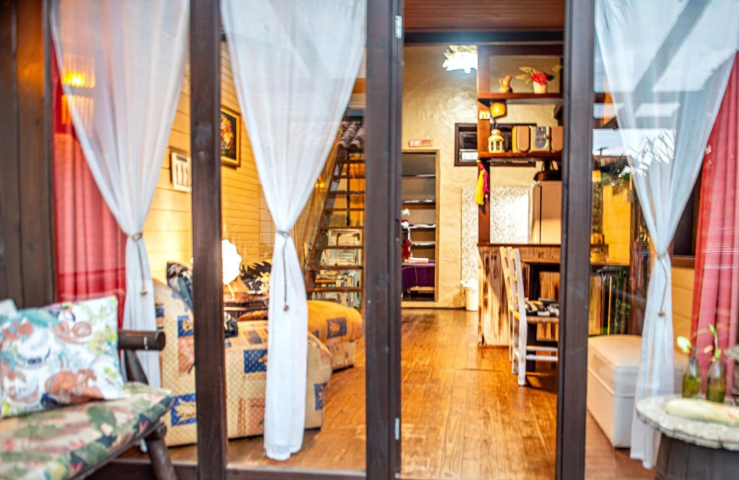 Balcony/Terrace in Pousada Rosa da Praia - Praia do Rosa - SC