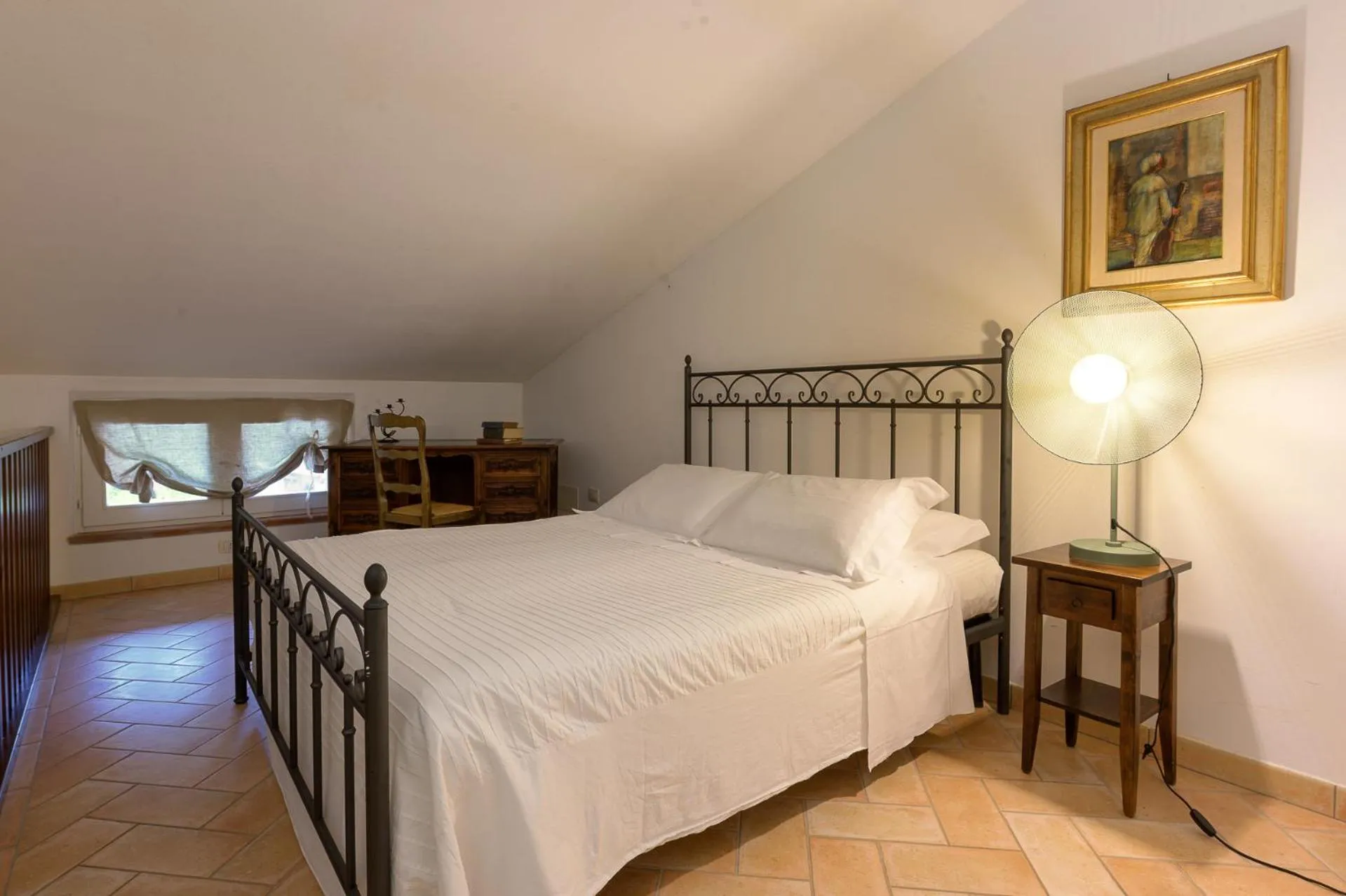 Bedroom, Bed in Agriturismo Villa Toscana