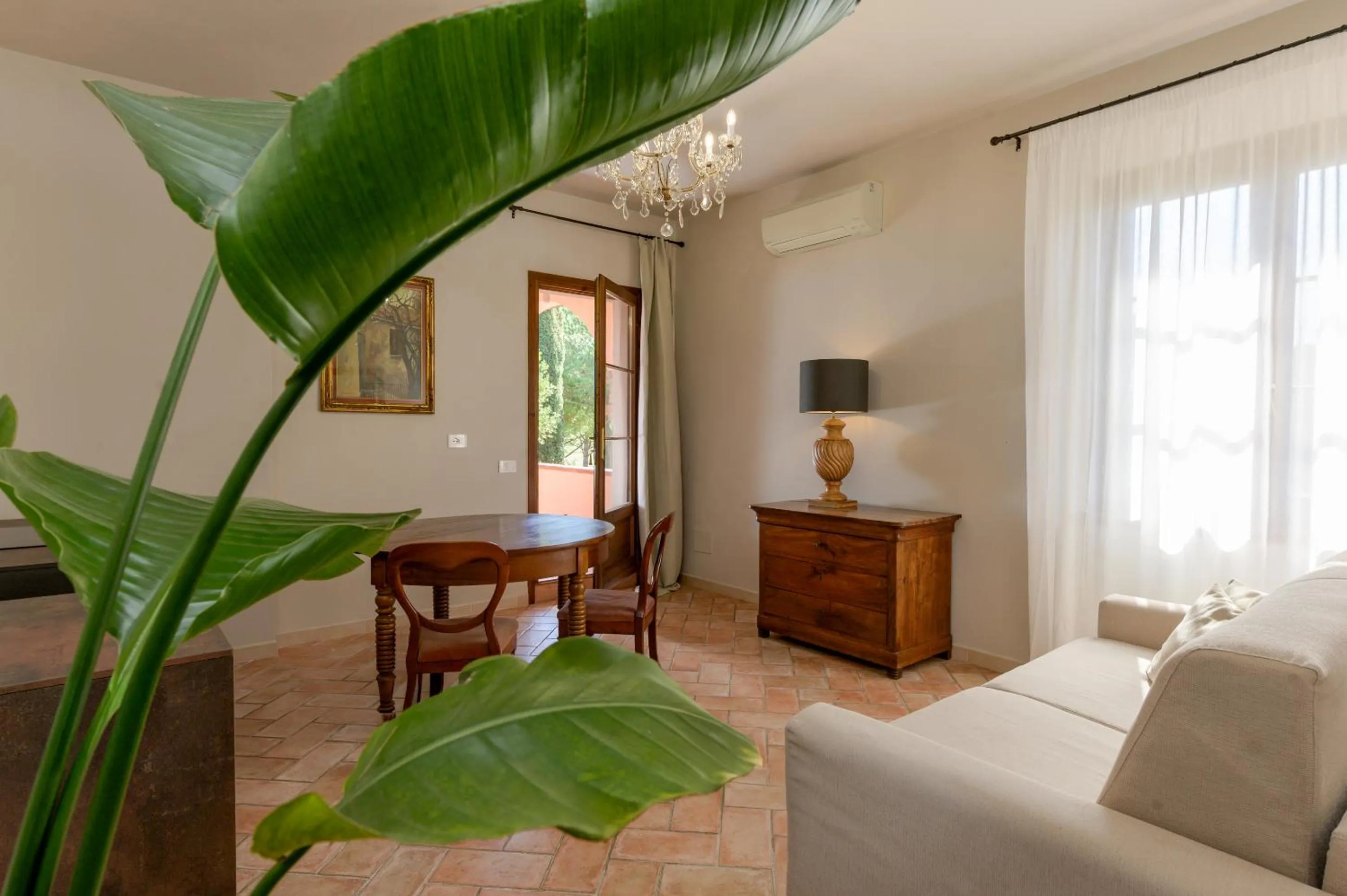 Living room, Bed in Agriturismo Villa Toscana