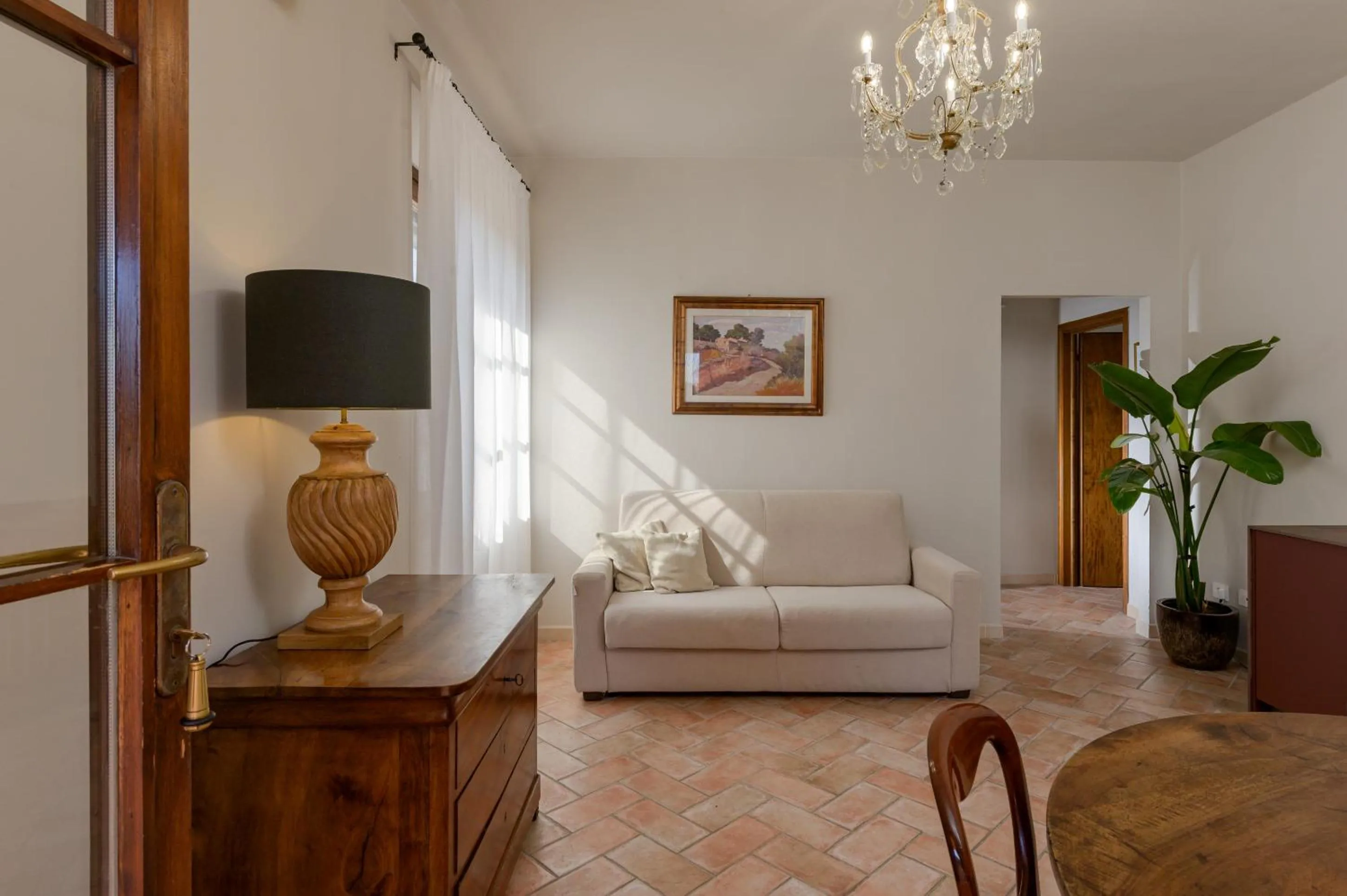 Living room in Agriturismo Villa Toscana