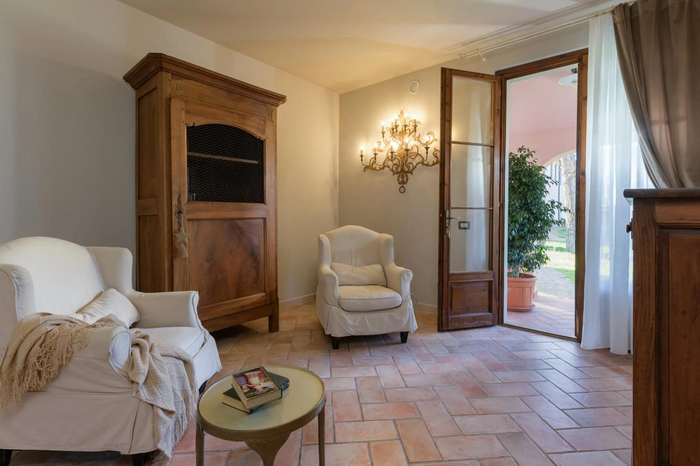 Living room in Agriturismo Villa Toscana
