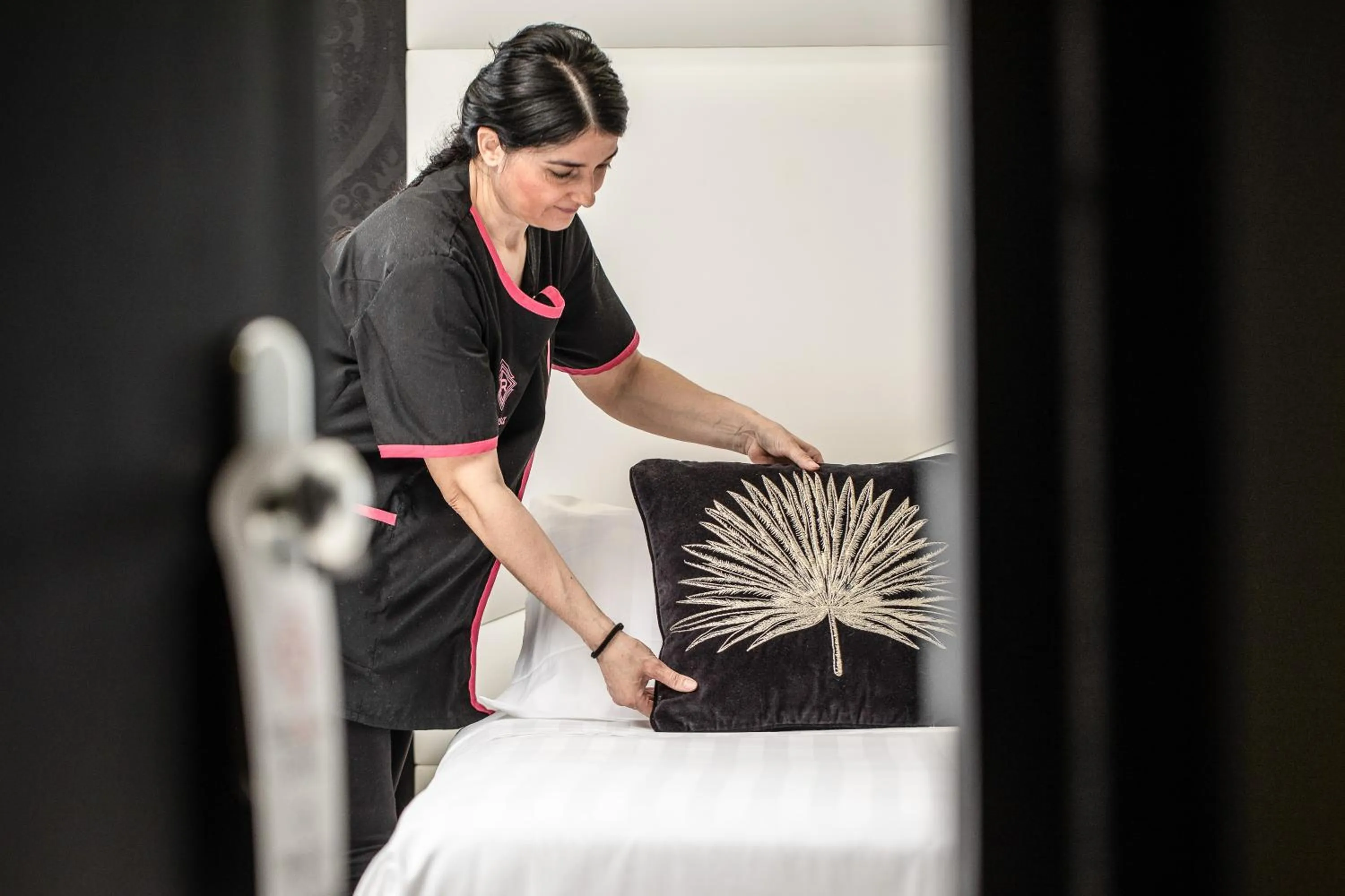 Staff in Reggia Suite Spa Hotel