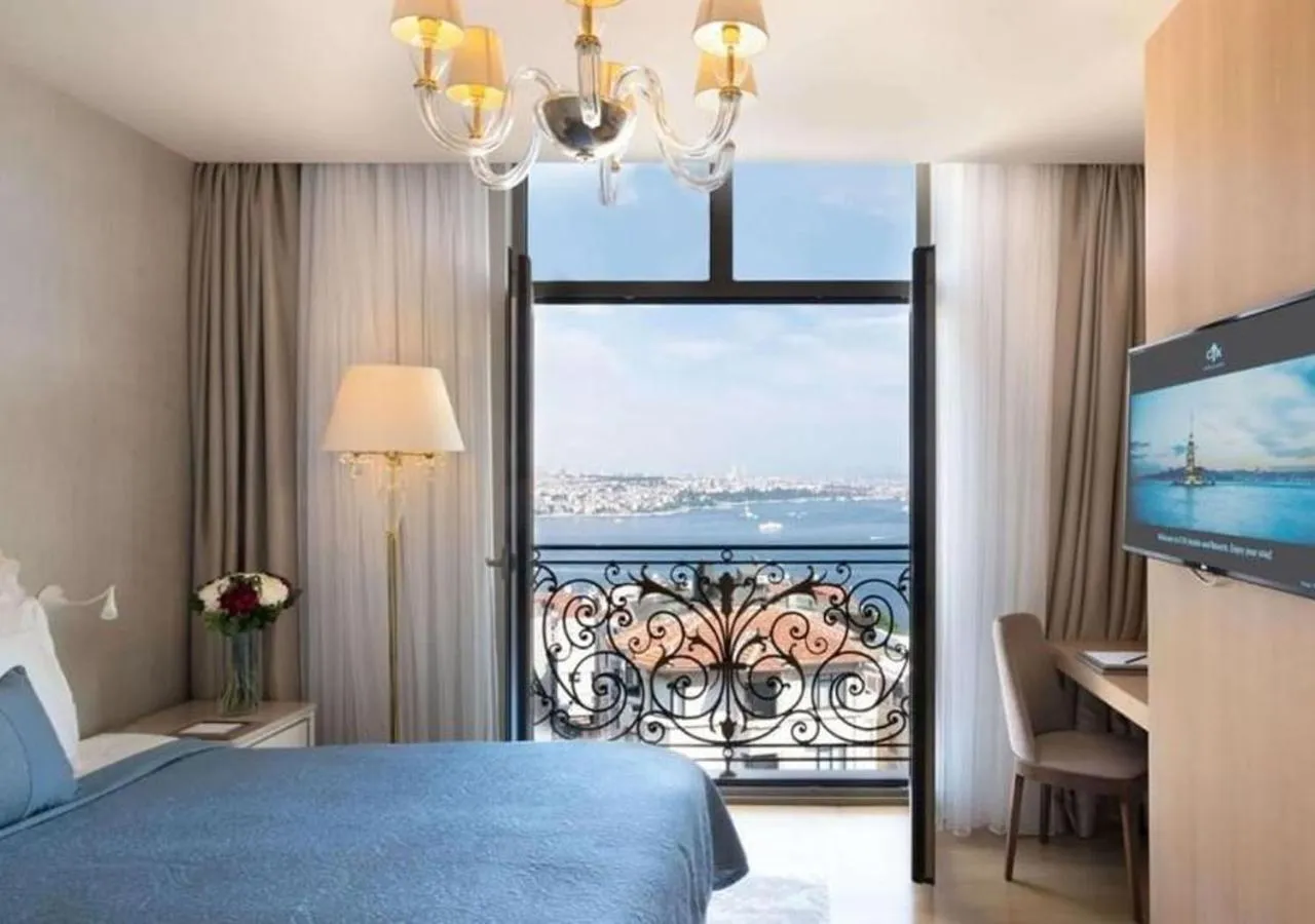 Bed in CVK Park Bosphorus Hotel Istanbul