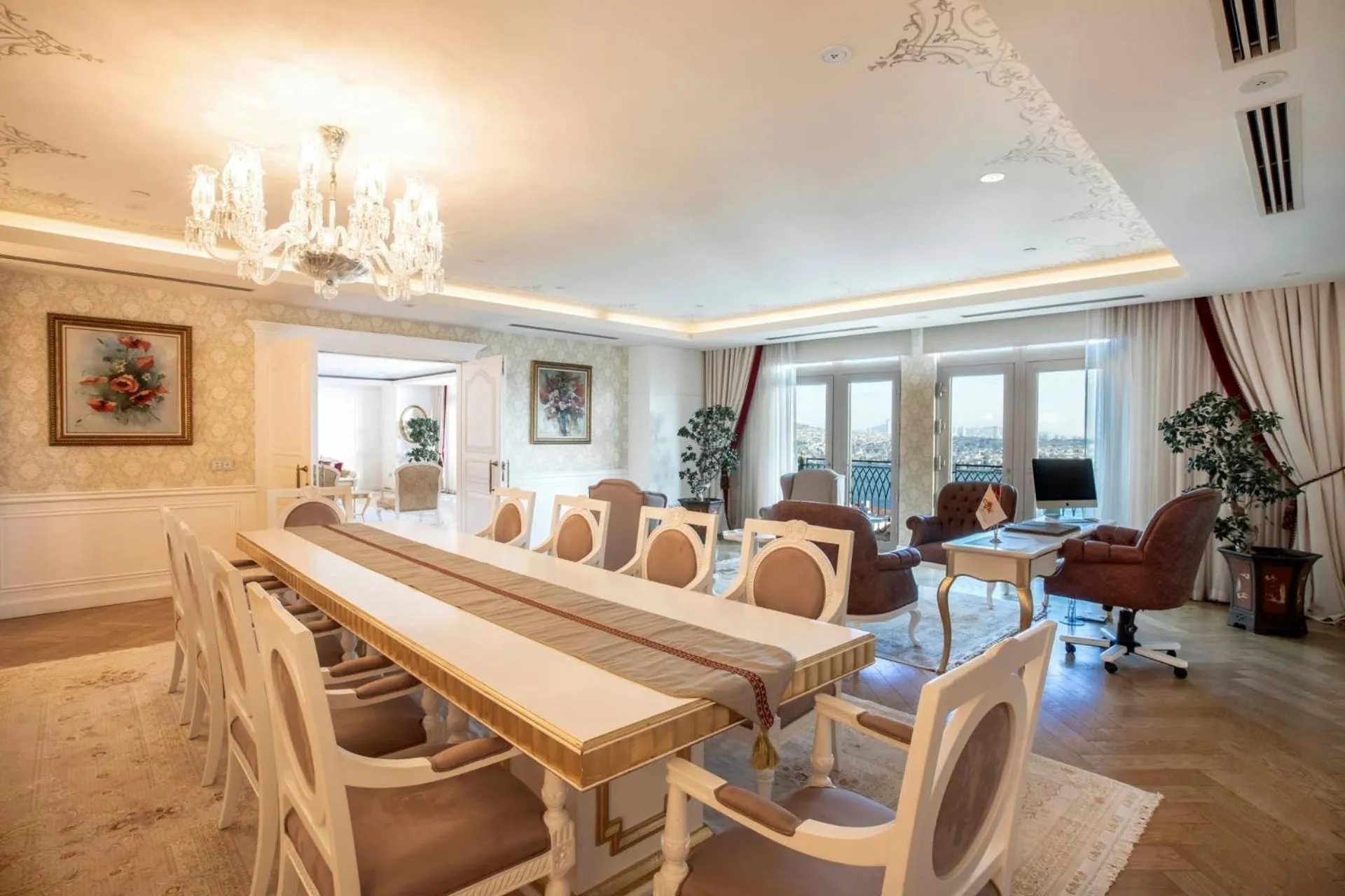 Seating area in CVK Park Bosphorus Hotel Istanbul