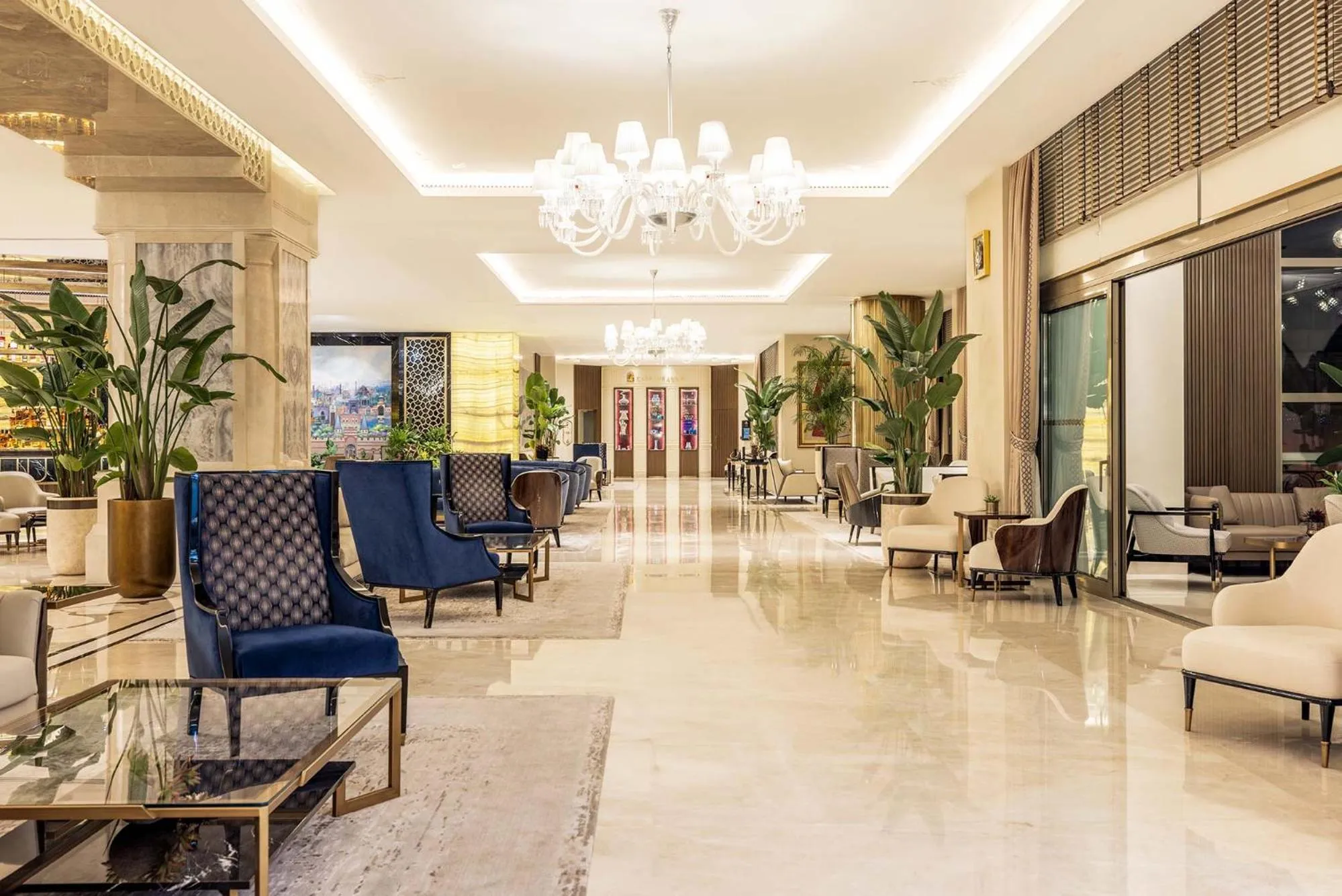 Lobby or reception in CVK Park Bosphorus Hotel Istanbul