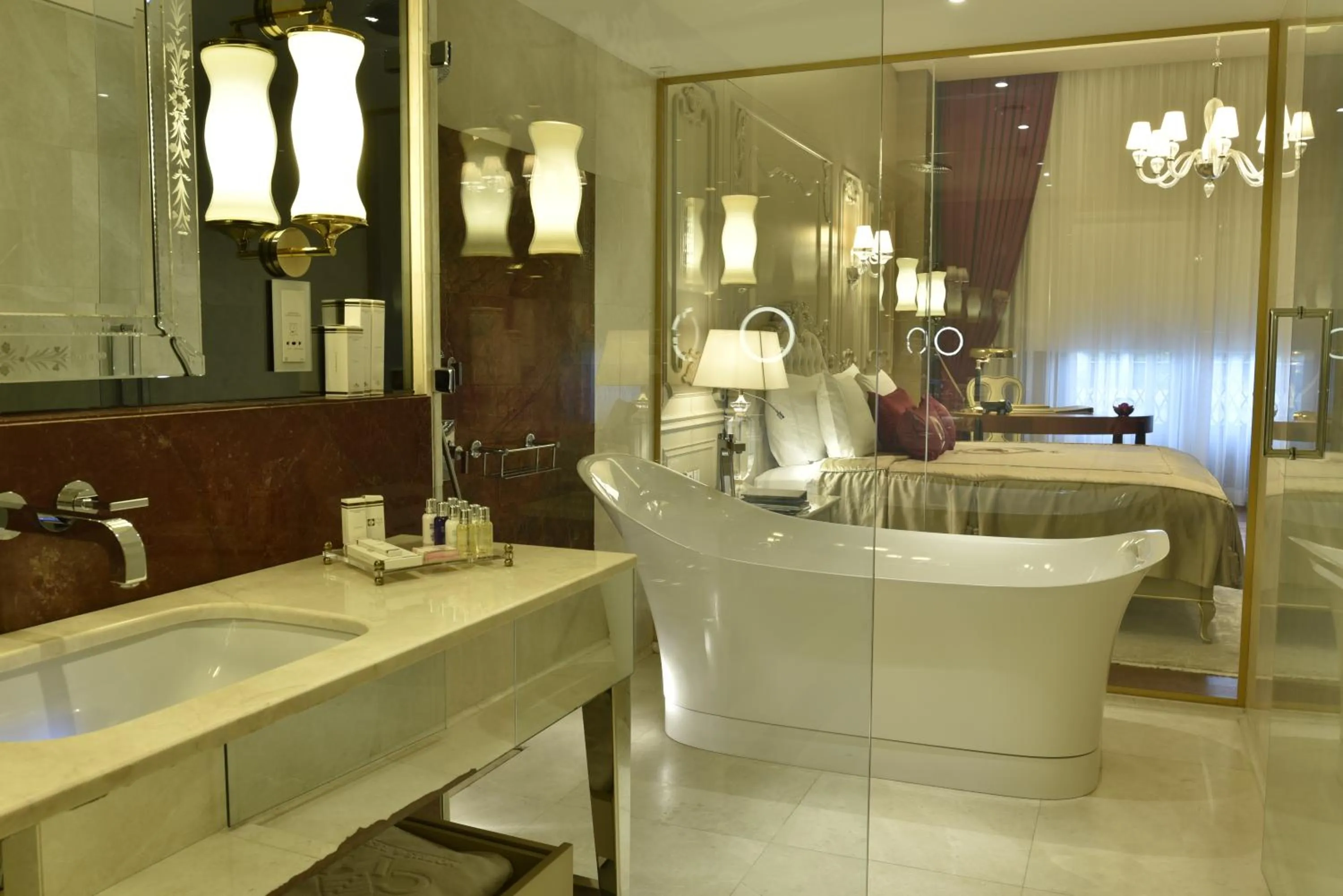 Bathroom in CVK Park Bosphorus Hotel Istanbul