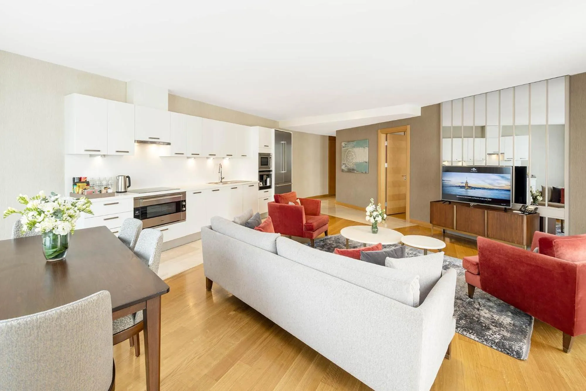 TV and multimedia in CVK Park Bosphorus Hotel Istanbul