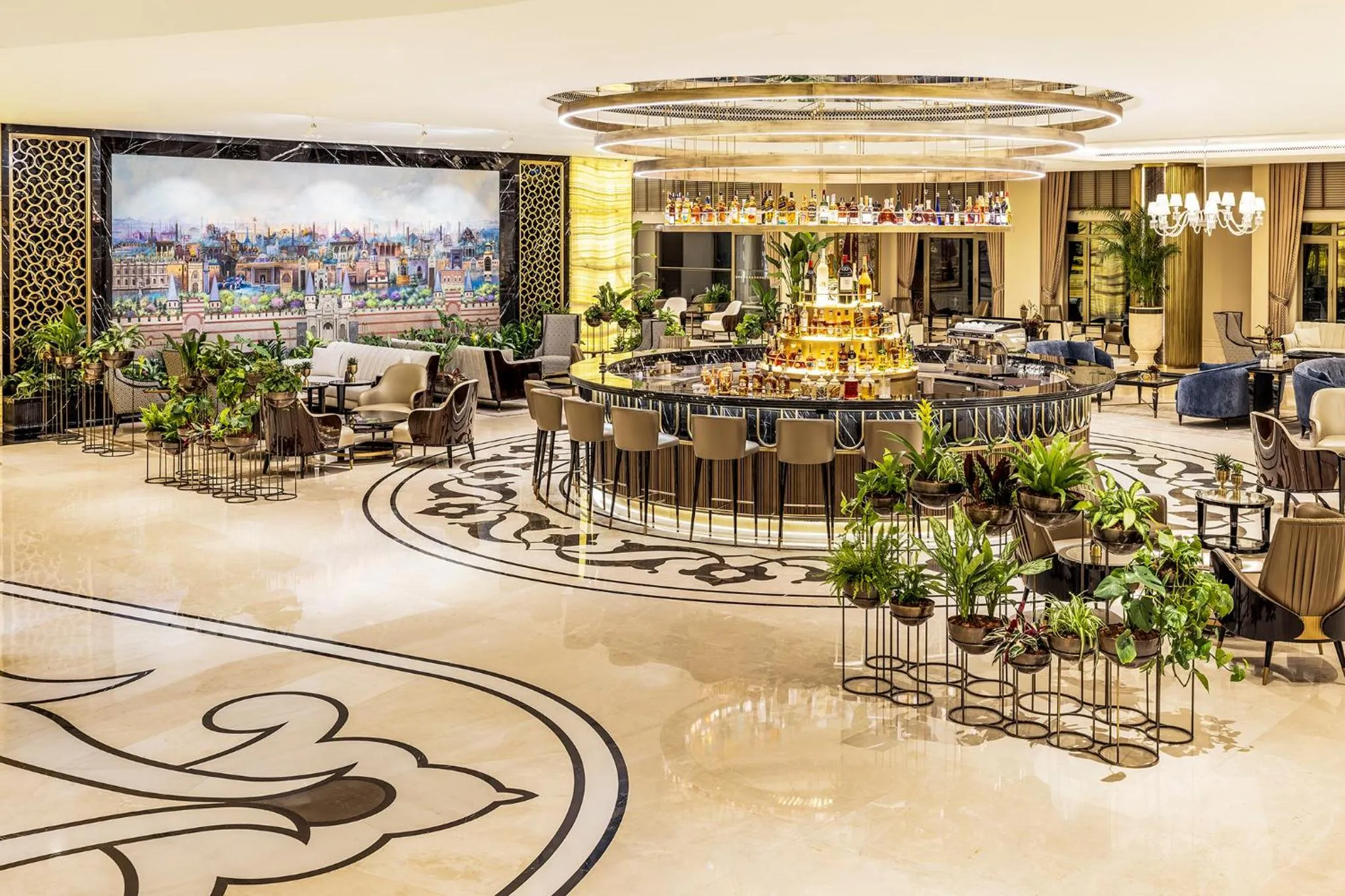 Lobby or reception in CVK Park Bosphorus Hotel Istanbul