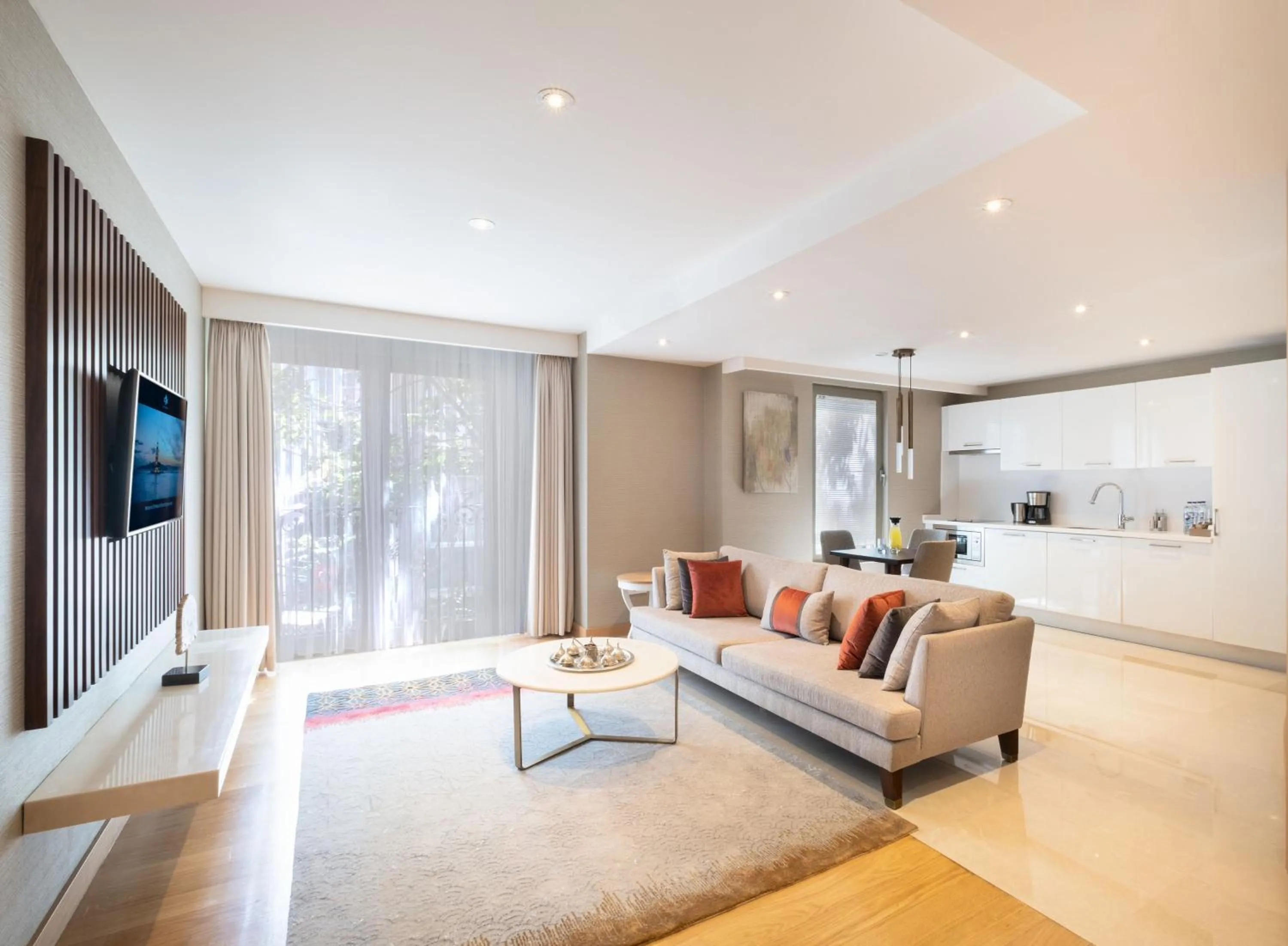 Living room in CVK Park Bosphorus Hotel Istanbul