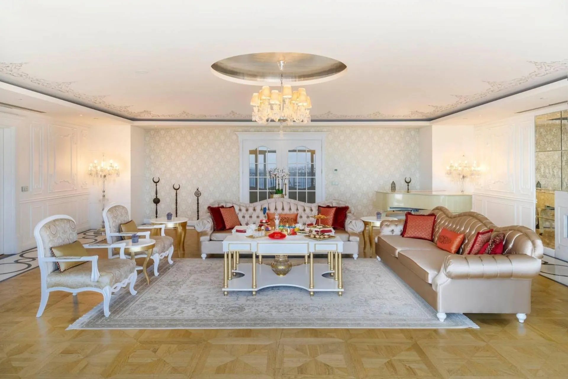 Living room in CVK Park Bosphorus Hotel Istanbul
