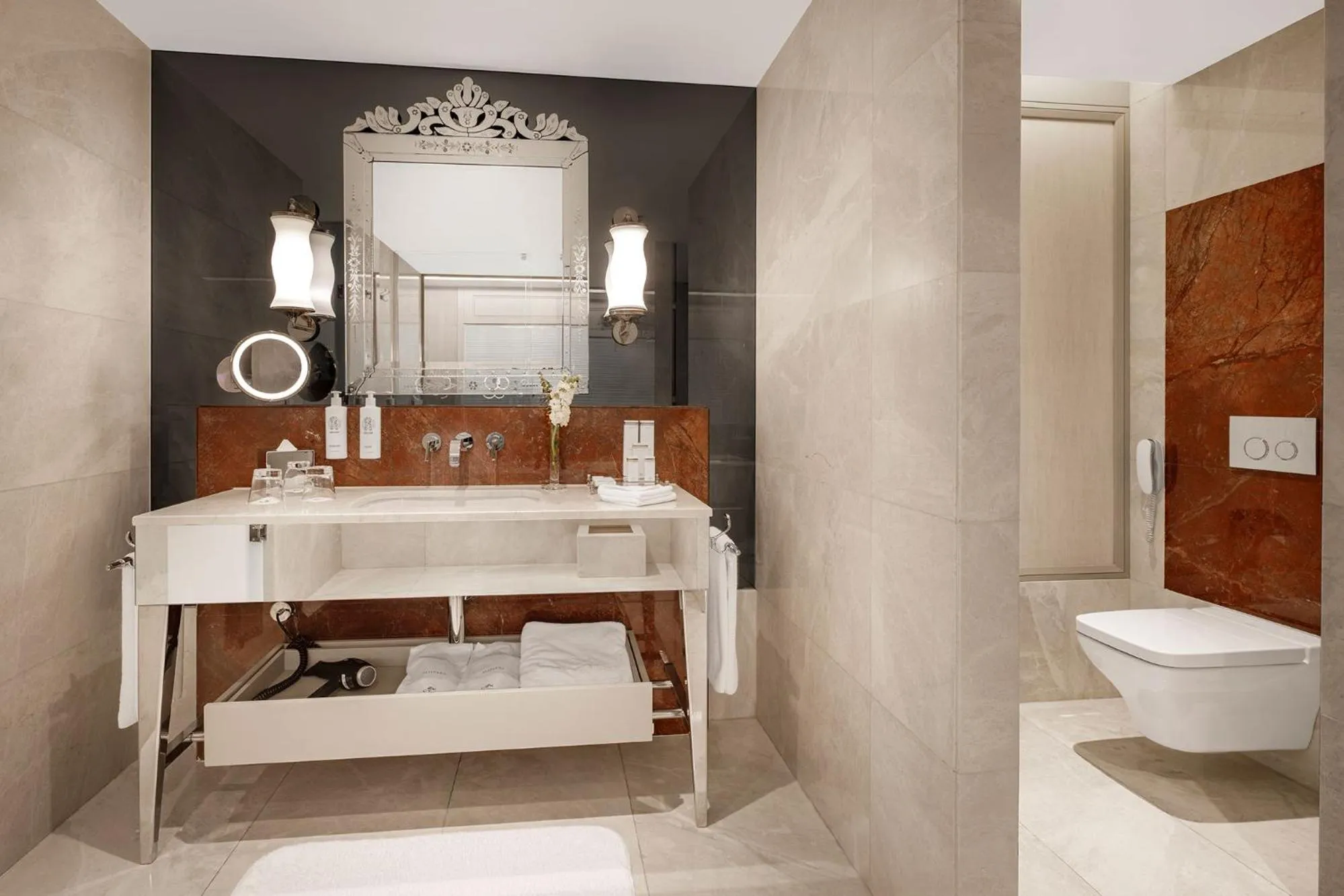 Toilet in CVK Park Bosphorus Hotel Istanbul